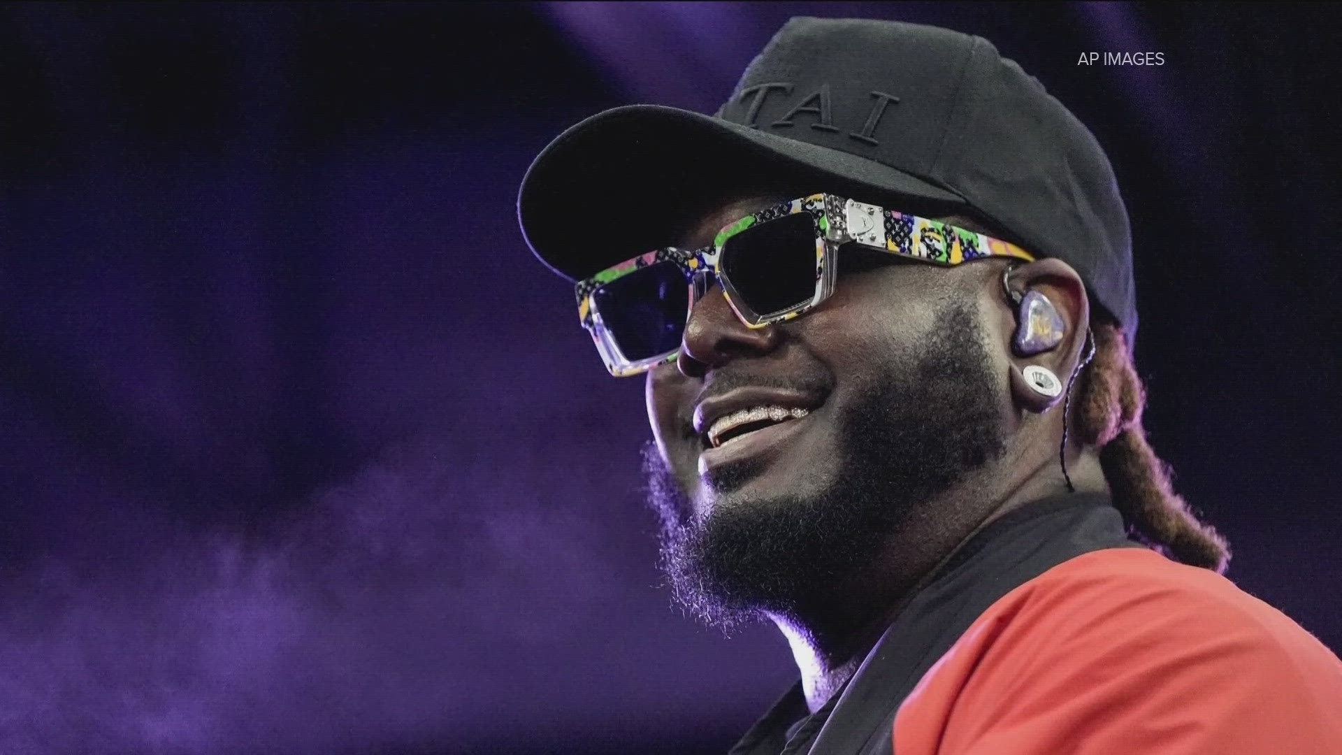 Rapper and songwriter T-Pain, whose real name is Faheem Najm, was the victim of an early morning hit-and-run crash at a Roswell intersection on Monday, police said.