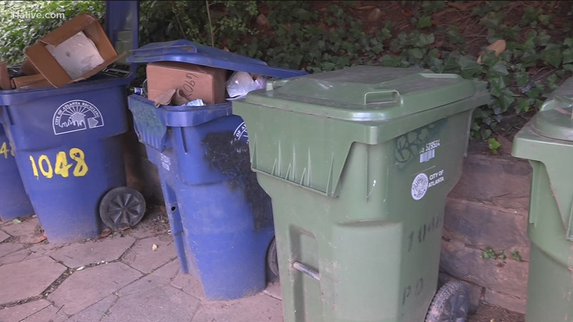 Trash pickup in my area, Atlanta residents speak out