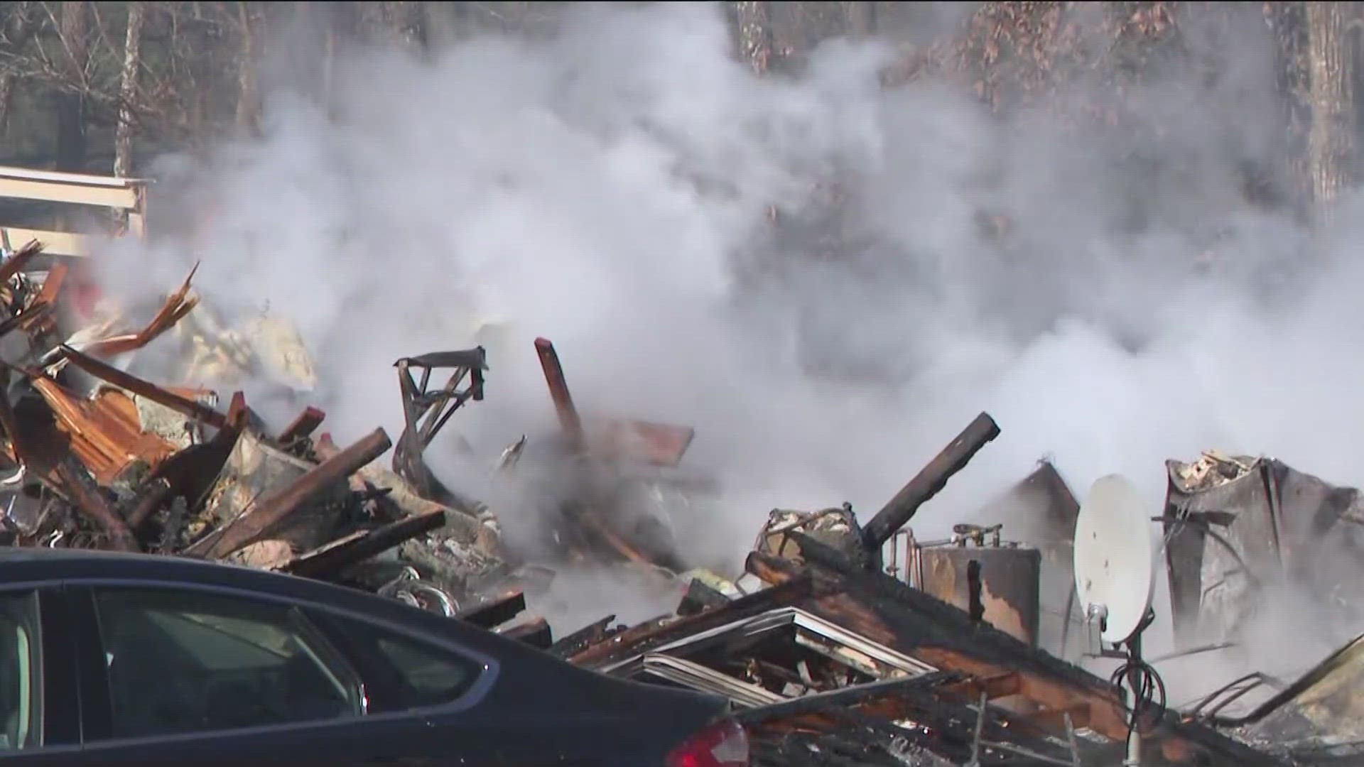 The ban means people and businesses can't burn yard and land-clearing debris.