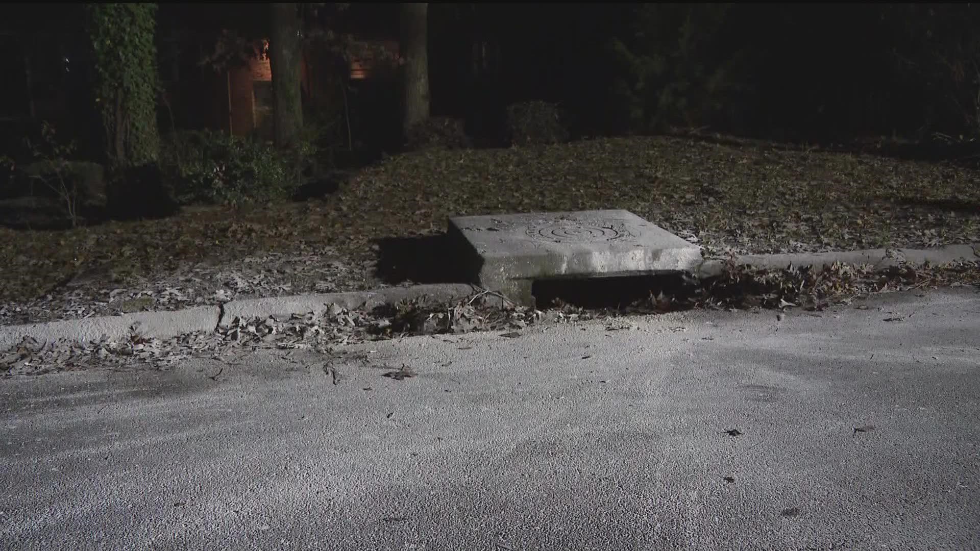 Authorities are investigating an explosion in a Morrow neighborhood Monday night.
