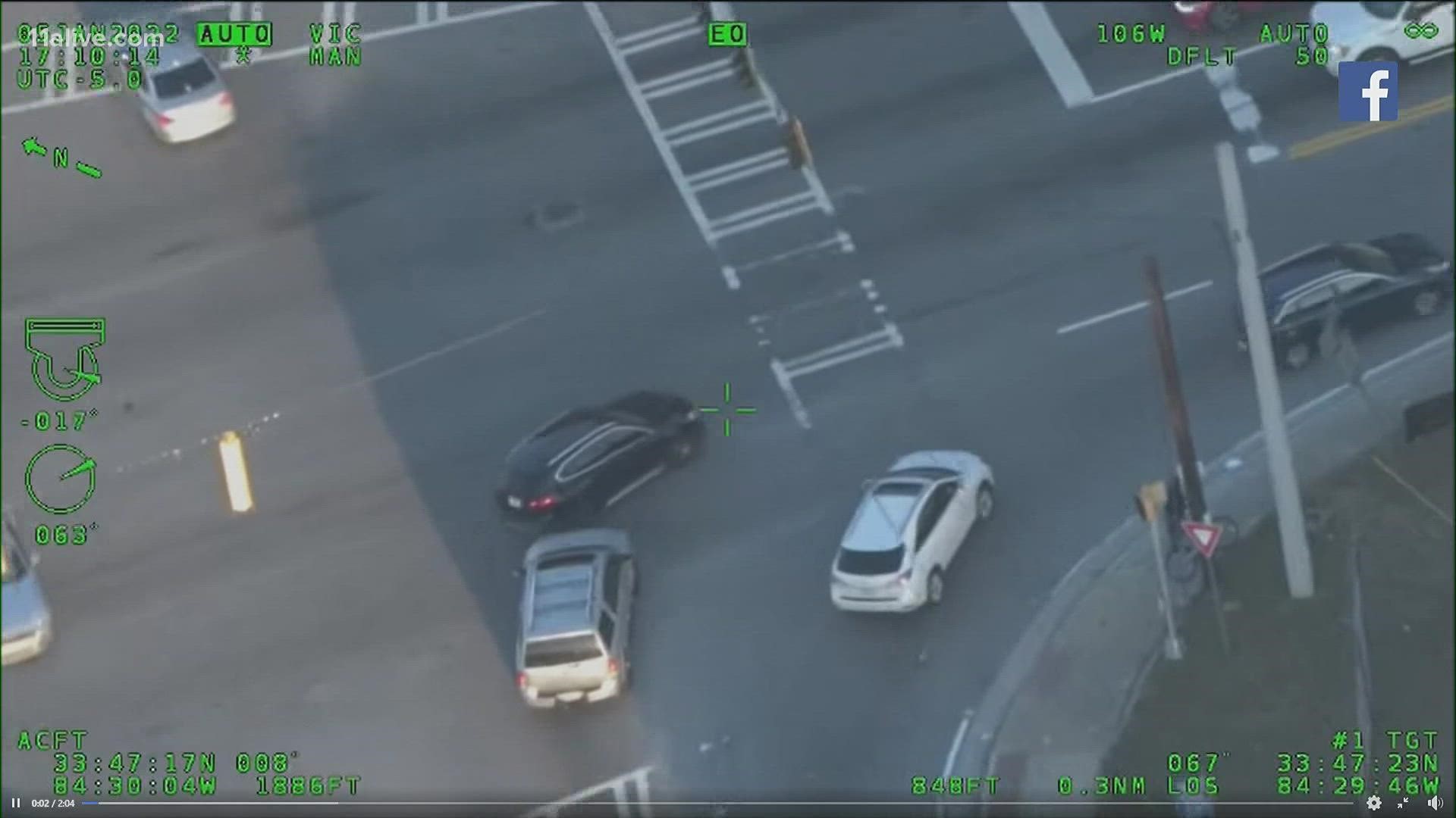 Wild police chase caught on camera | 11alive.com