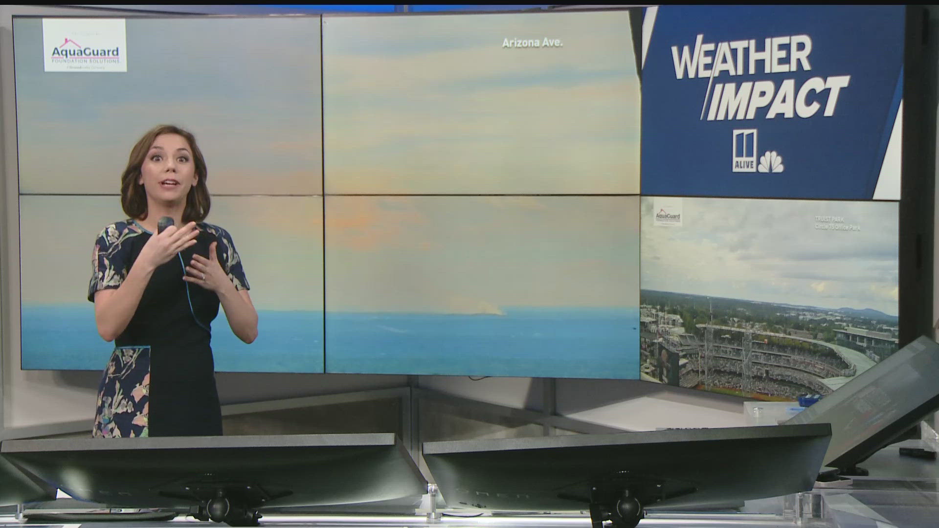 Meteorologist Melissa Nord explains how the fire has impacted air quality.