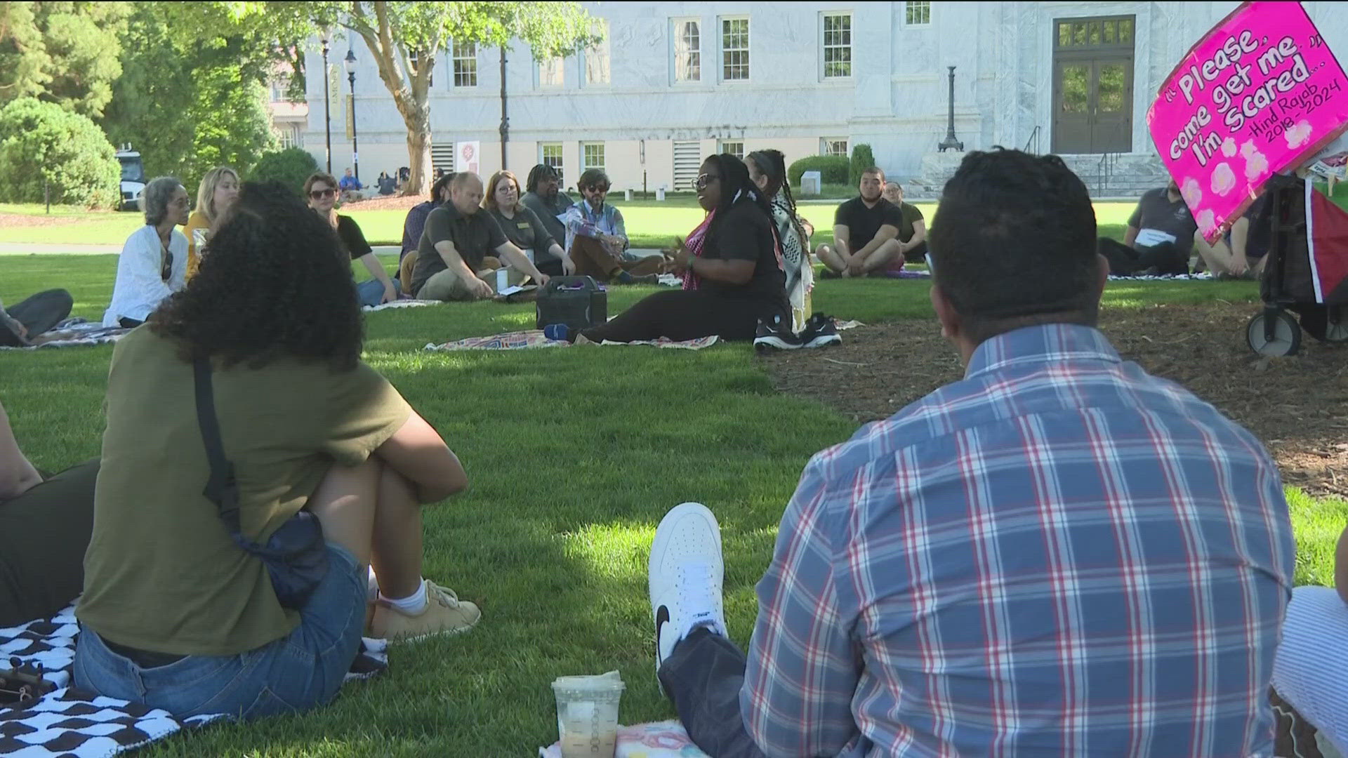 It comes after two dozen people were arrested, with 20 of those from the Emory community.