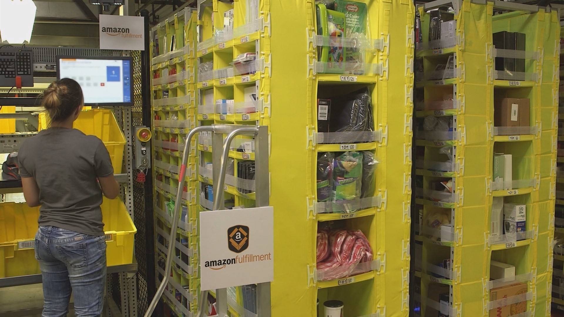 Inside the Amazon Fulfillment Center | 11alive.com