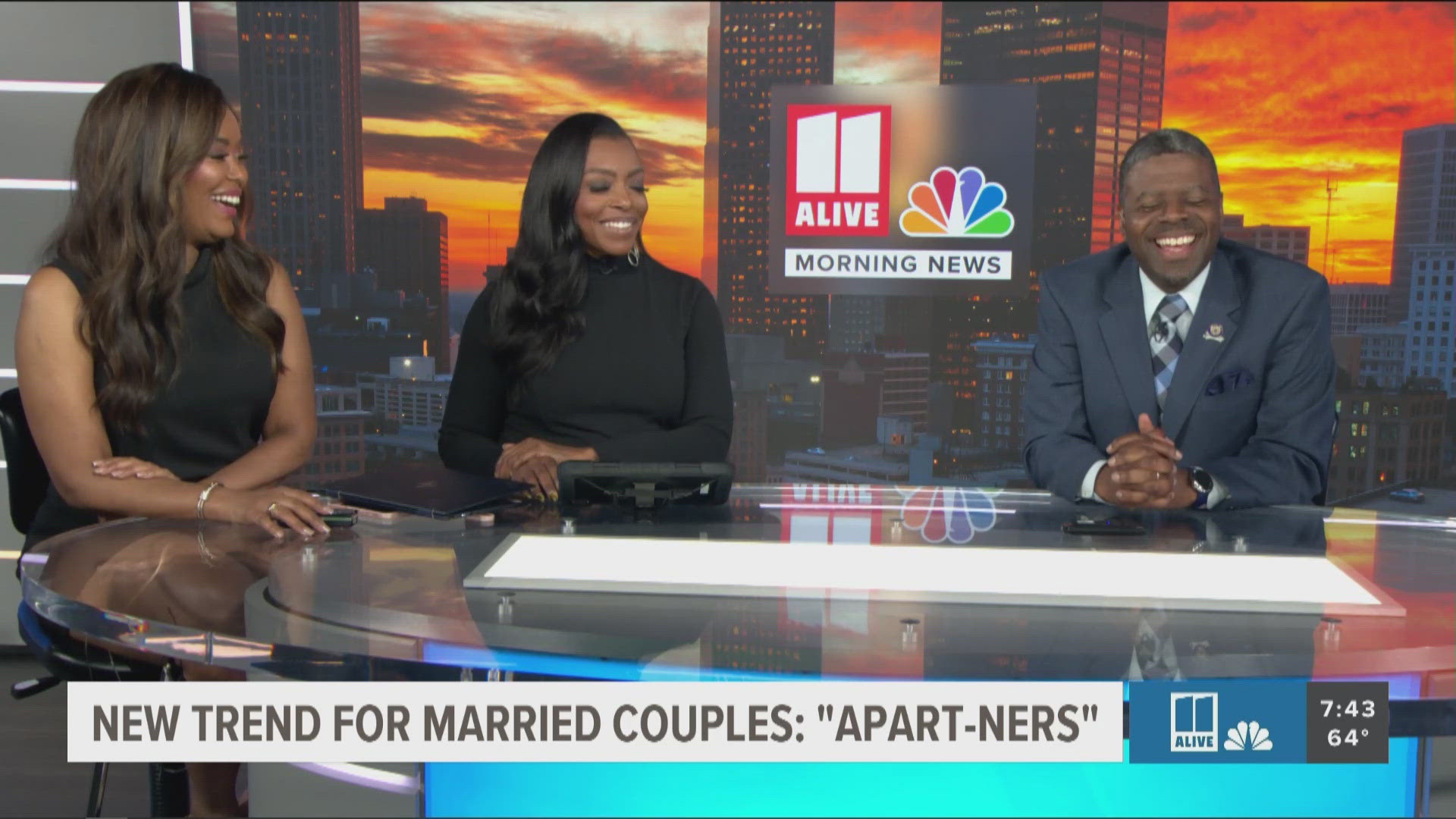 Growing trend of married couples living apart called "apart-ners"