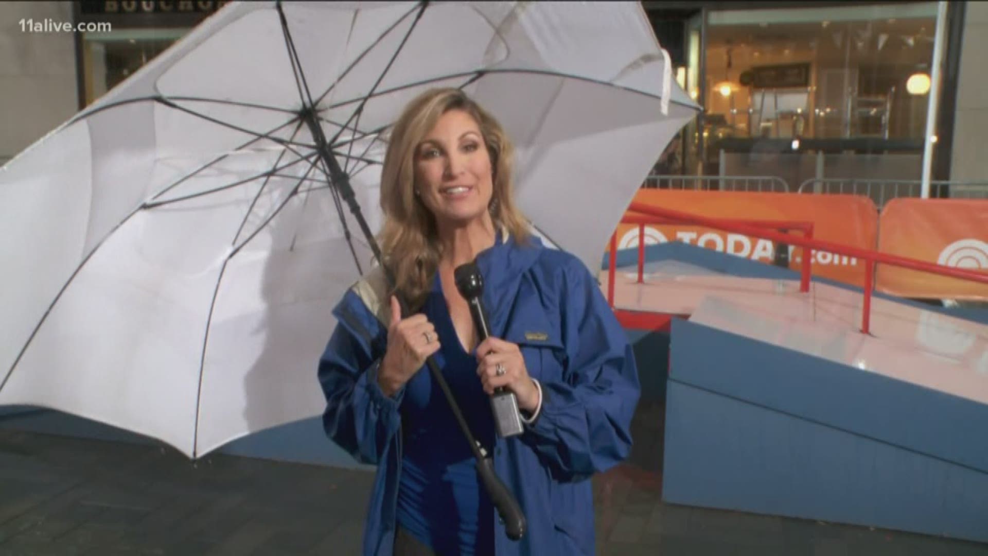 11Alive Anchor Cheryl Preheim is at the TODAY show for the big countdown. Expect to see atleast 16 of your favorite olympians at the kick off today.
