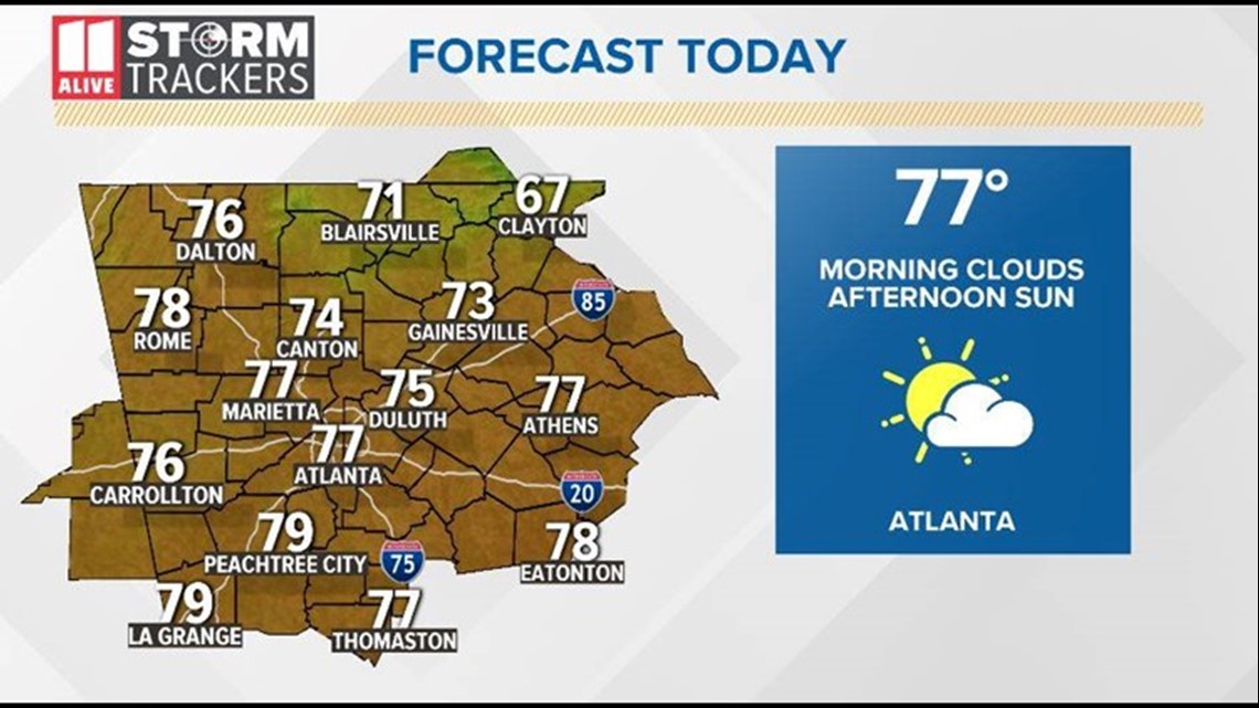 Pollen count in Atlanta reaches highest level of the year, so far