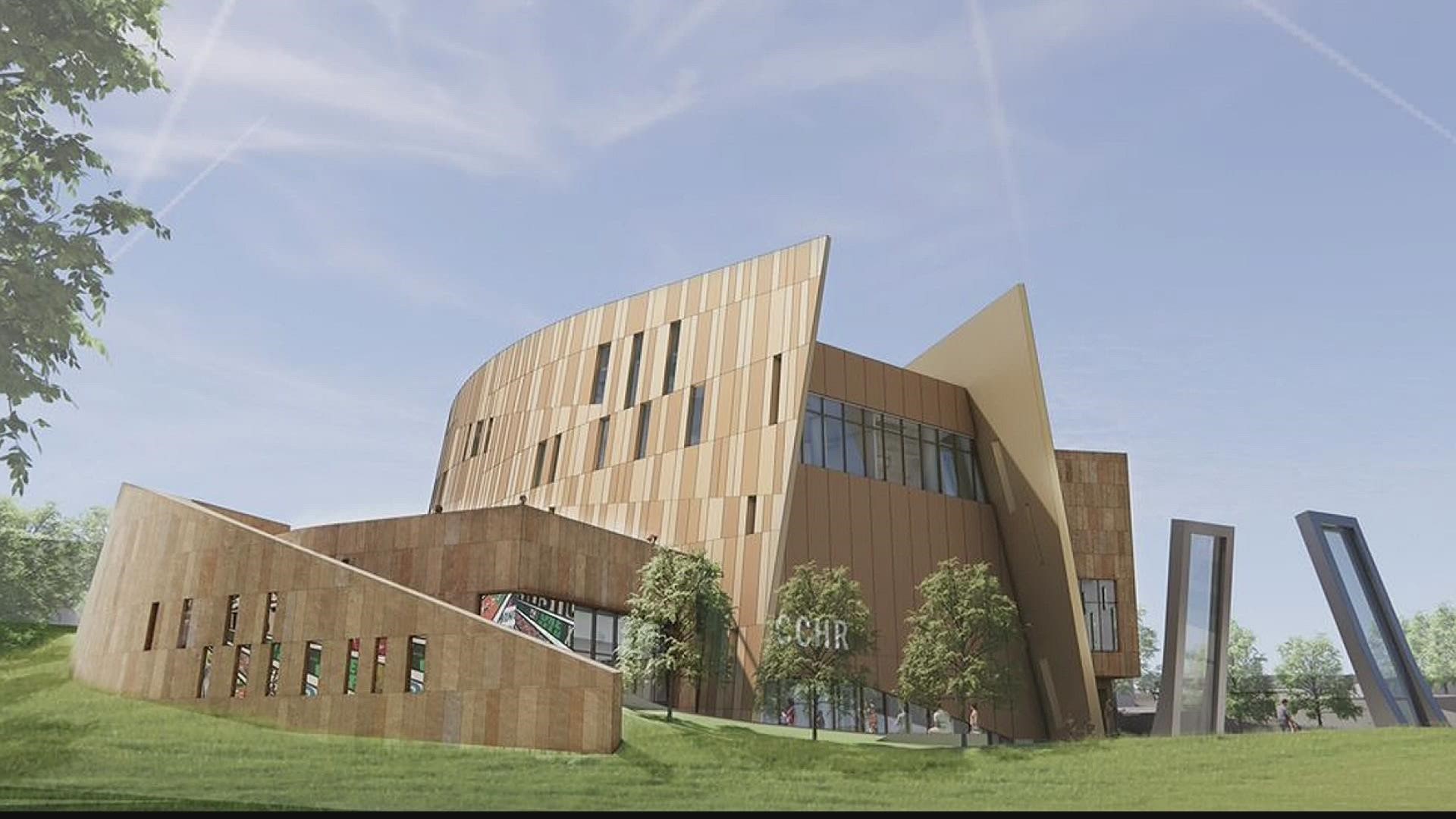 The Center will break ground Oct. 14 on the project that will add two new wings