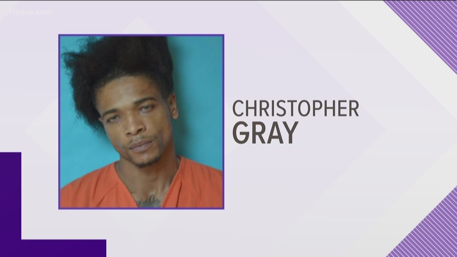 Christopher Gray was arrested.