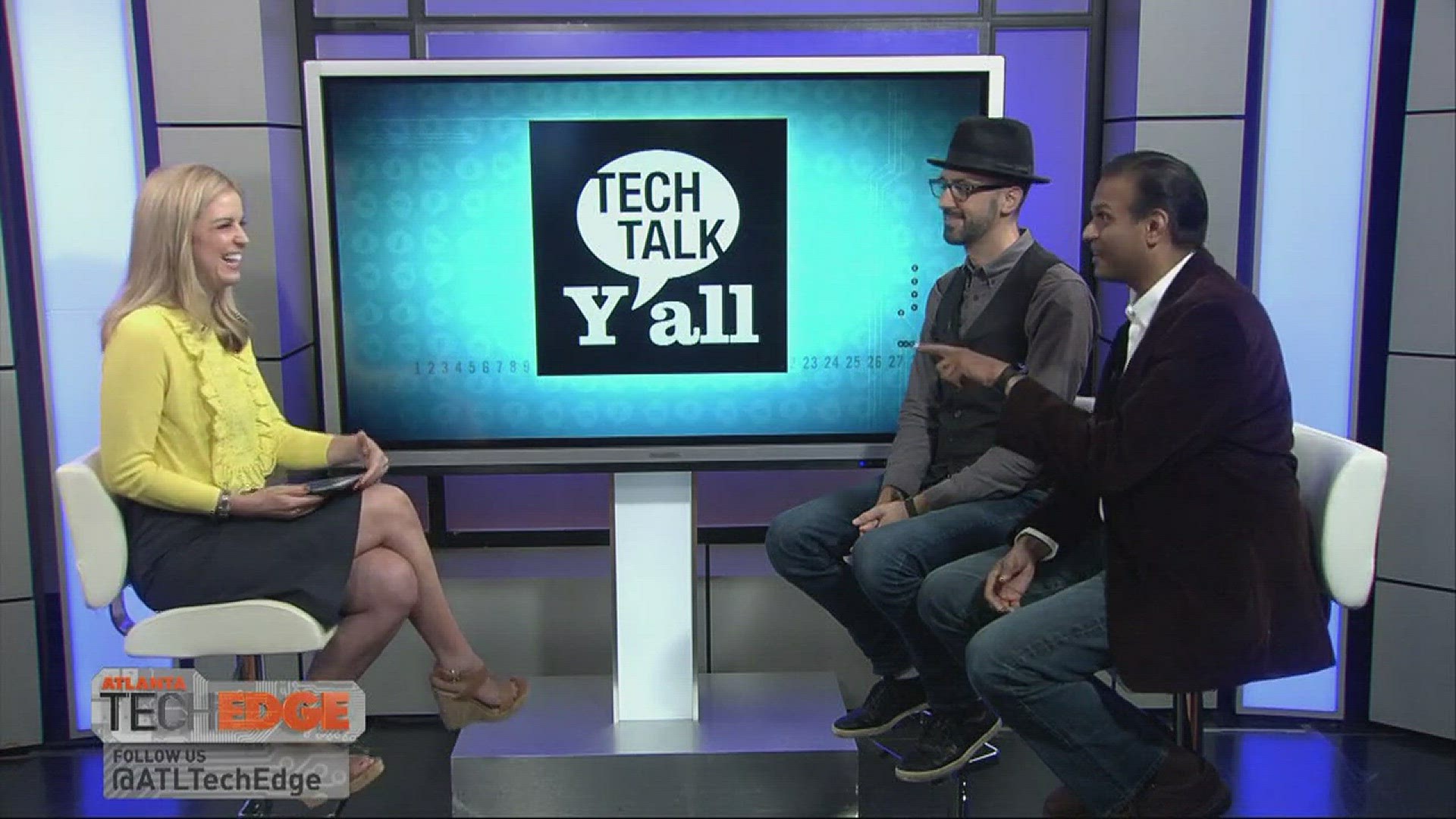 Host Cara Kneer chats with the guys who host "Talk Tech Y'all"