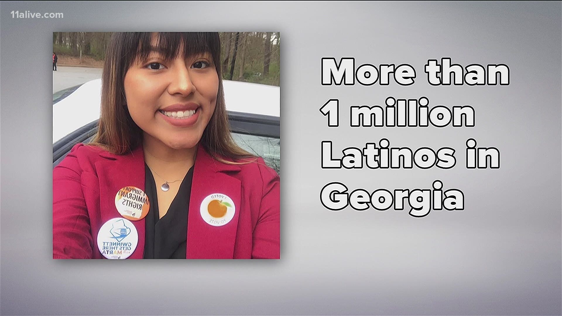 According to the Pew Research Center, Latinos make up 5 percent of Georgia's electorate, with 377,000 of them eligible to vote.