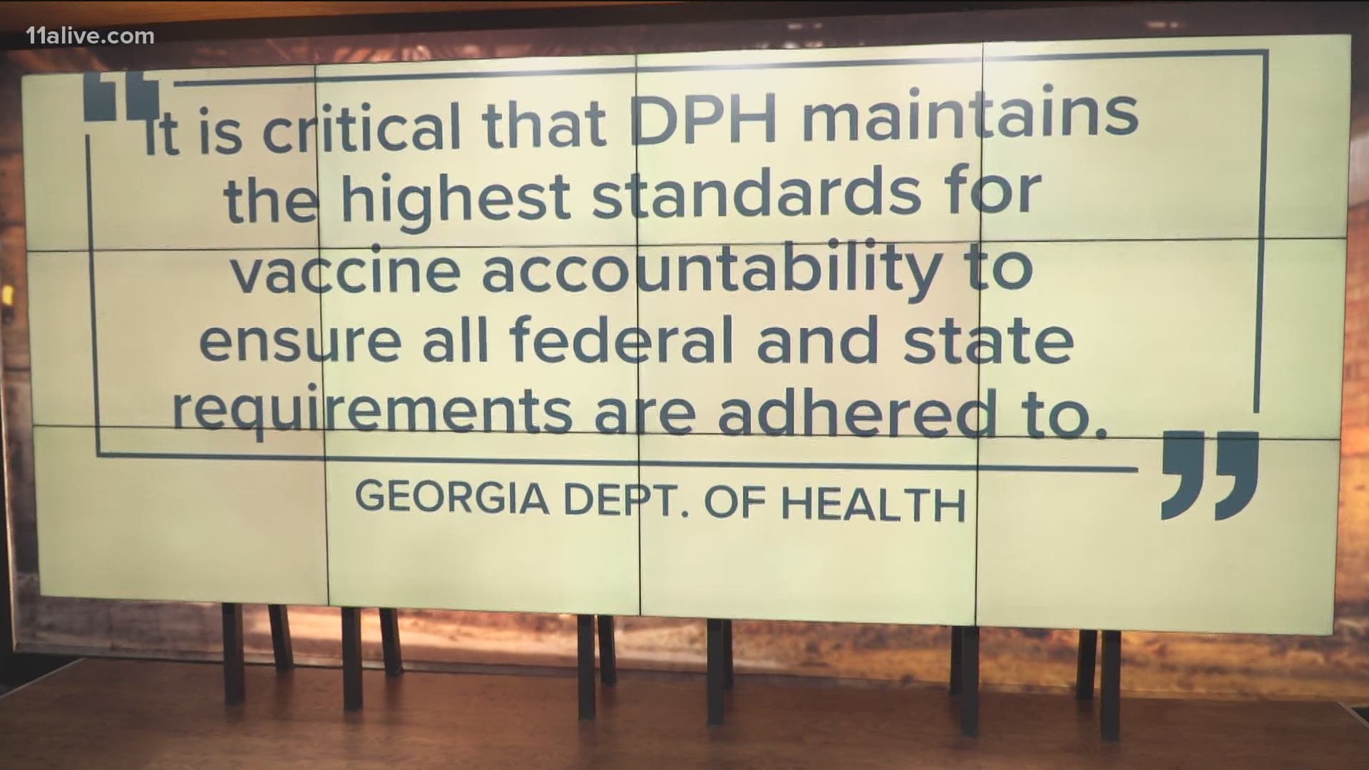The Medical Center of Elberton will be suspended from the COVID-19 Vaccination Program in Georgia, the department of public health said.