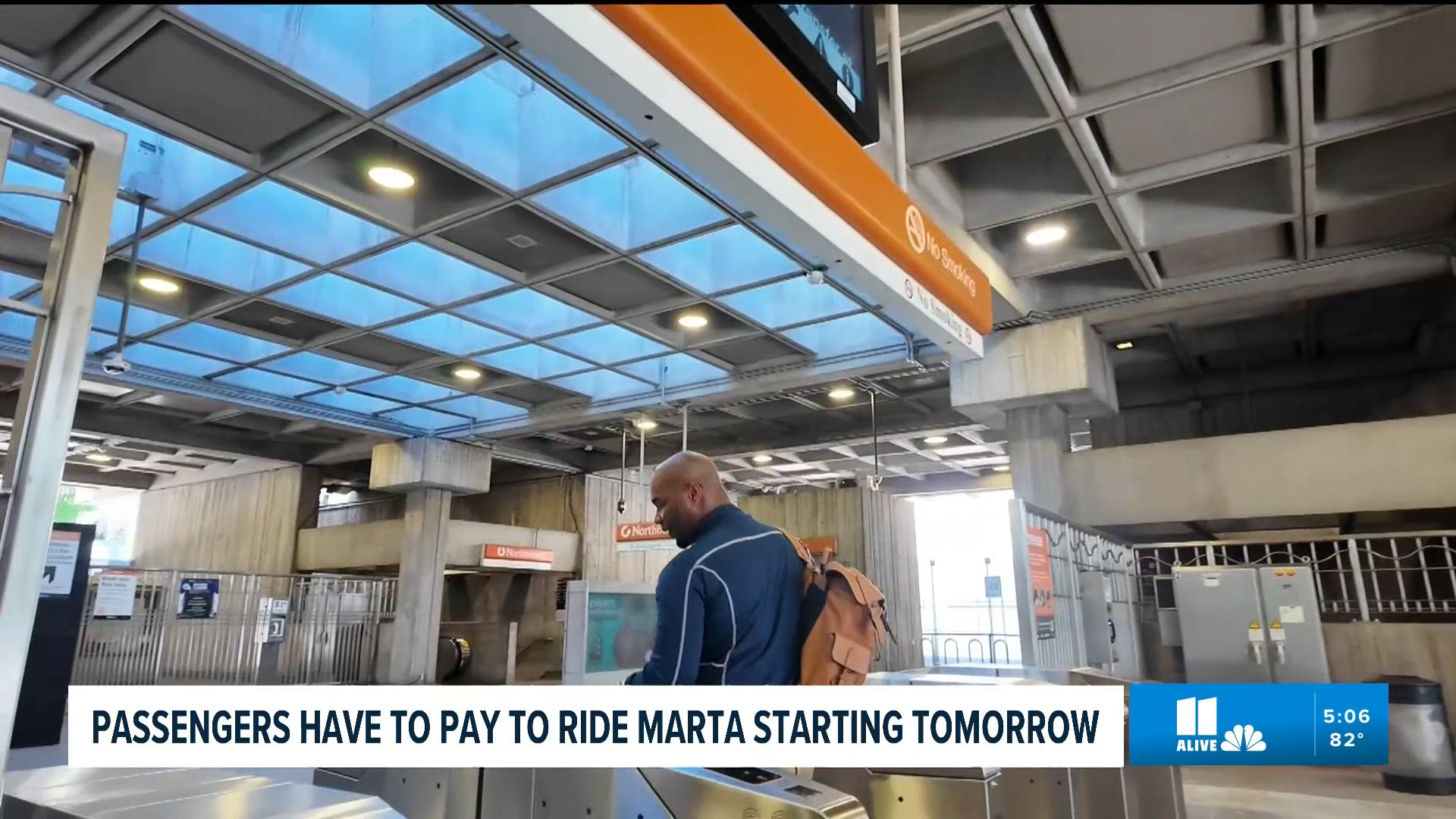MARTA to enforce new fare gate system starting May 30; riders must tap ...