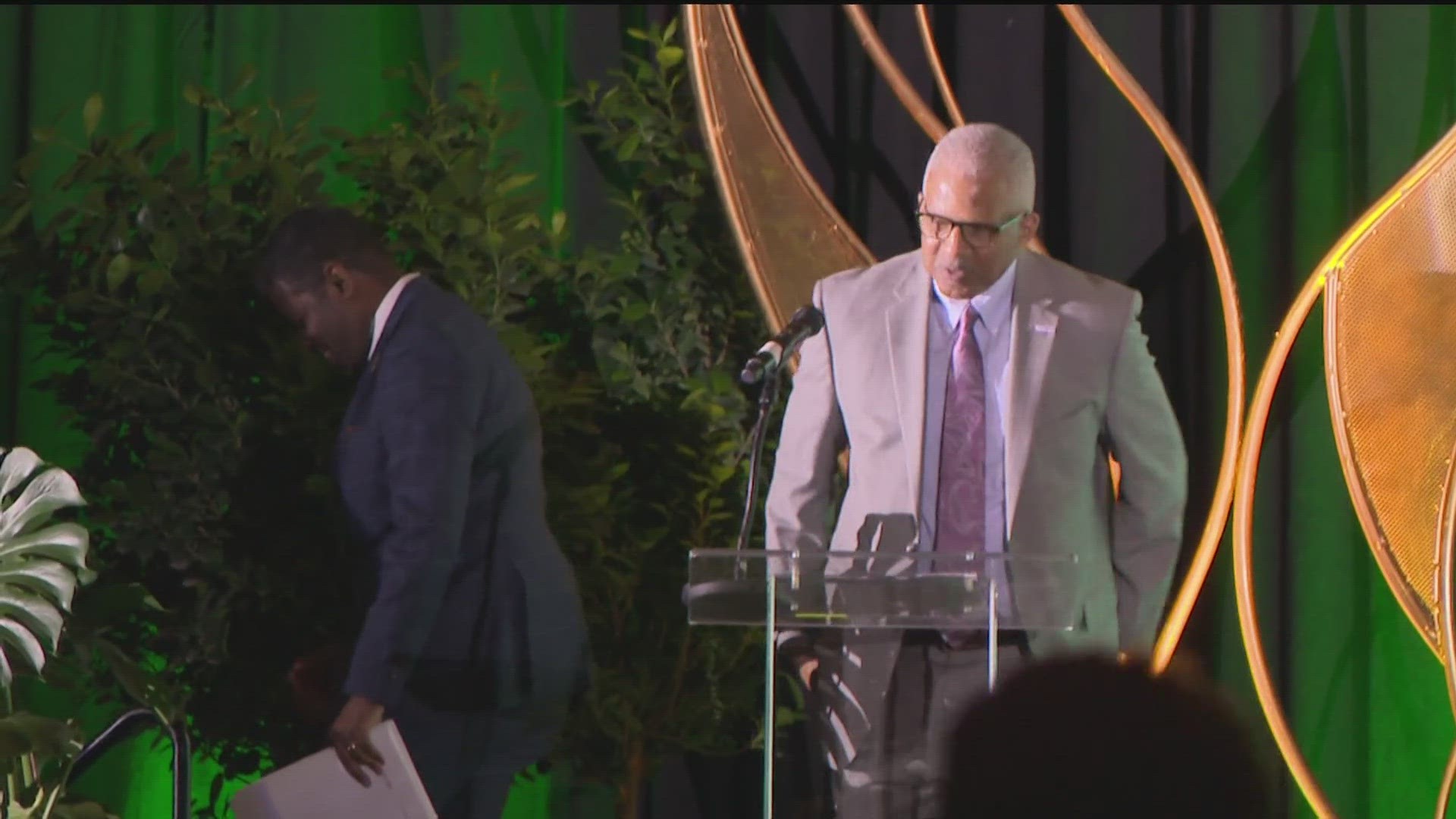 11Alive's Chesley McNeil presented the awards on Tuesday.