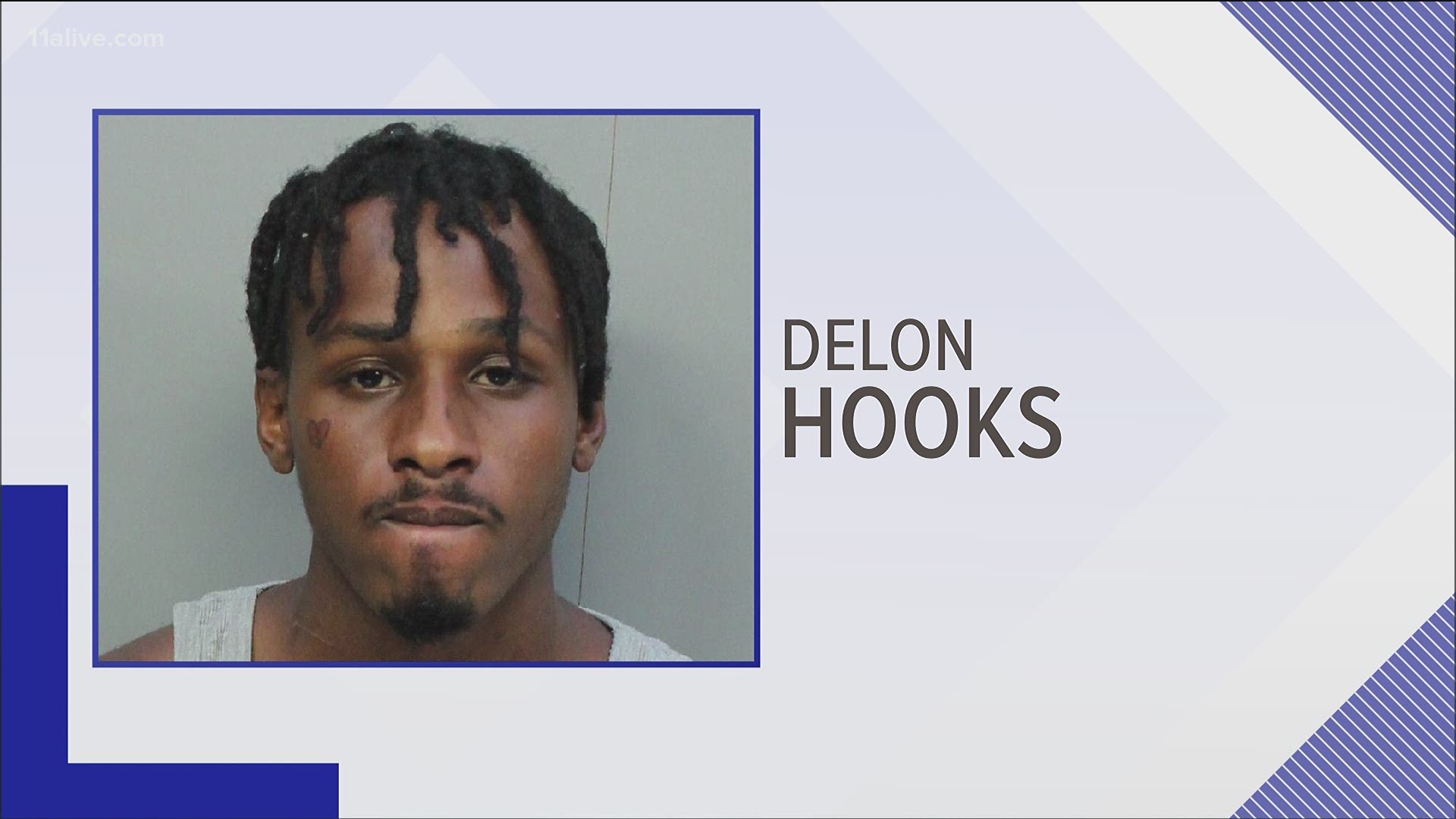 Delon Hooks was wanted in DeKalb County for the April 2020 shooting death of Jeremiah Smith.