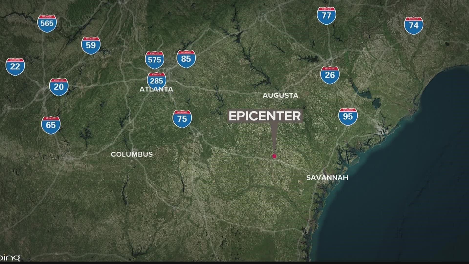 It's not the strength that is that rare in our state, but the location of this quake that is not as common.