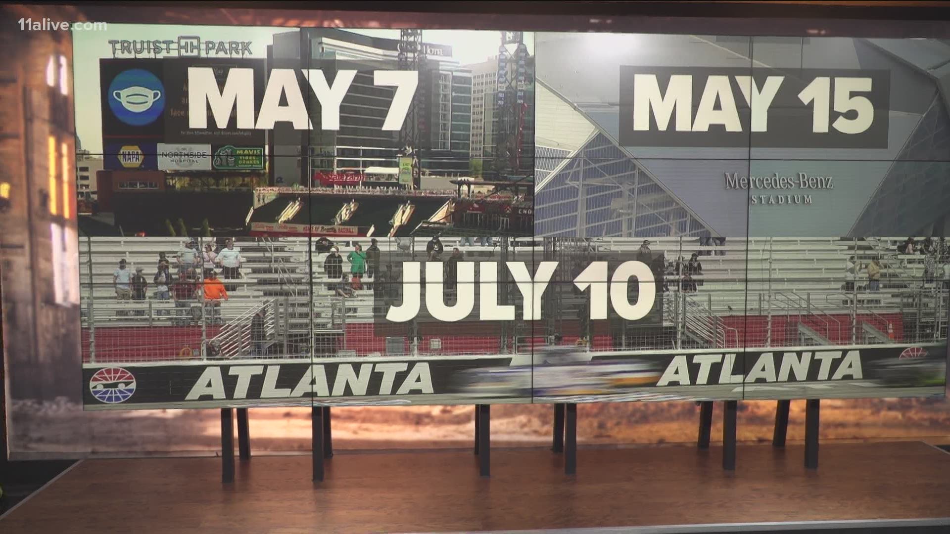 Atlanta Braves and Mercedes-Benz Stadium to allow full capacity