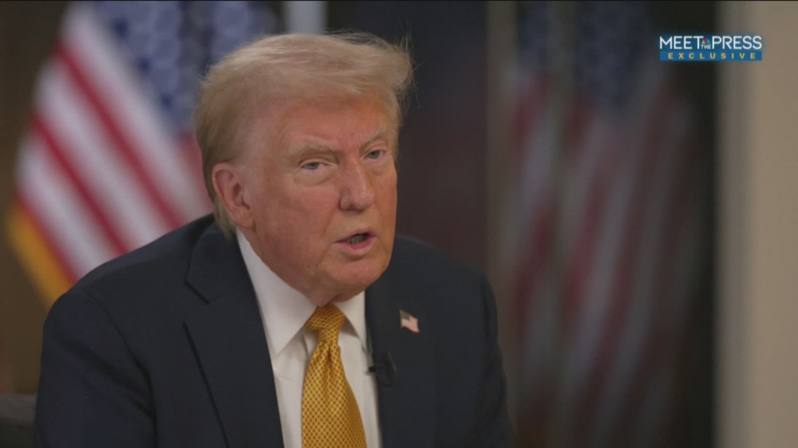 Donald Trump on Meet the Press | Preview of conversation | 11alive.com