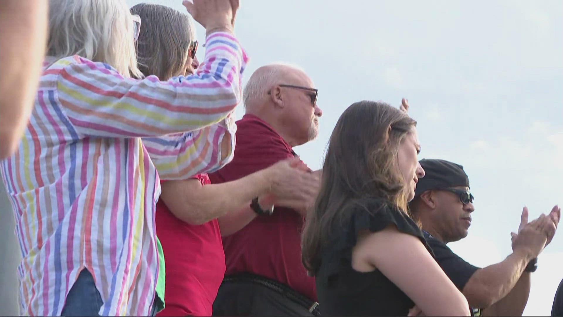 It was a true moment of celebration to honor the coach who died during the Apalachee High shooting.