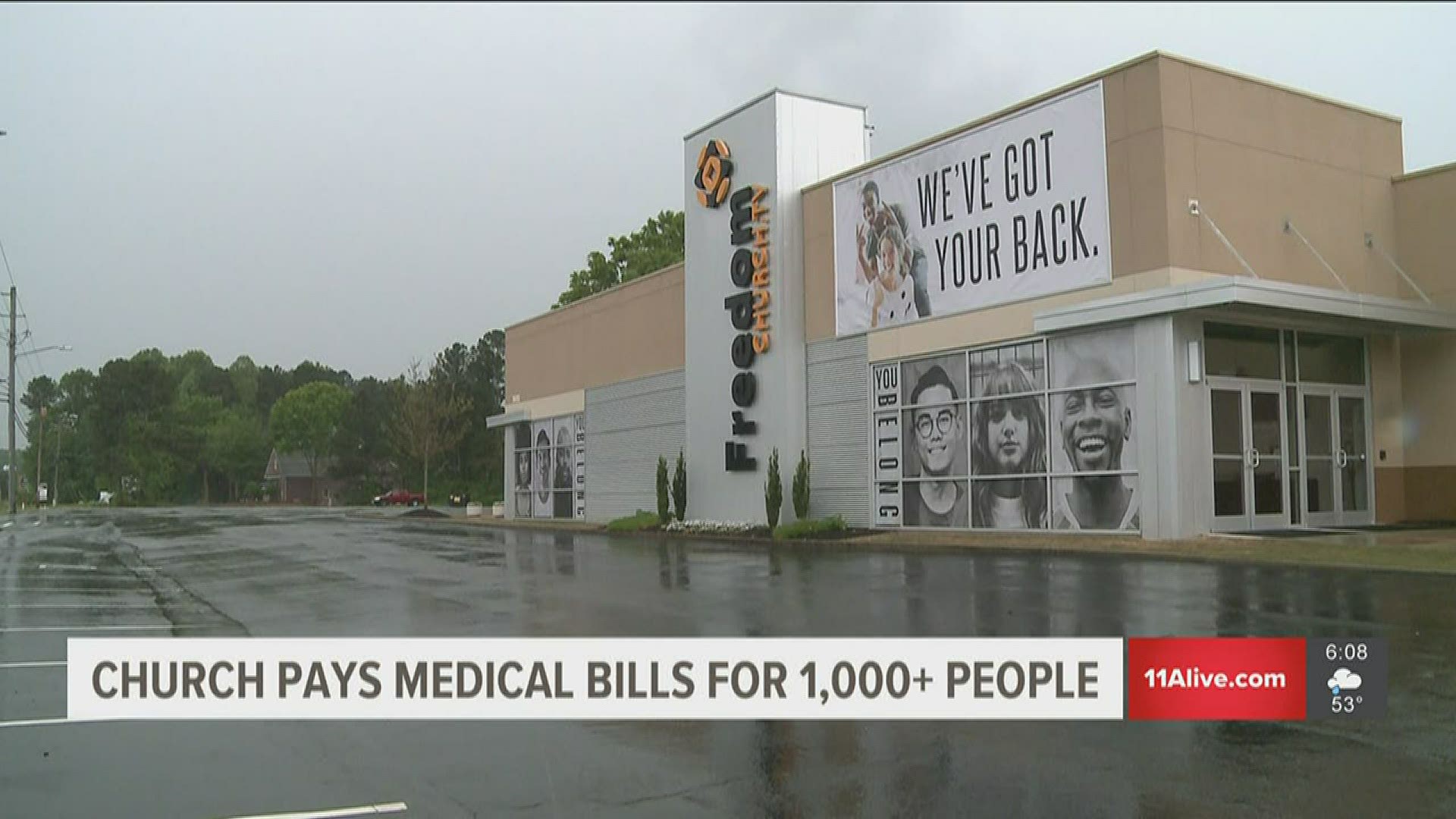 Members of Freedom Church helped pay off more than $1 million worth of medical debt.