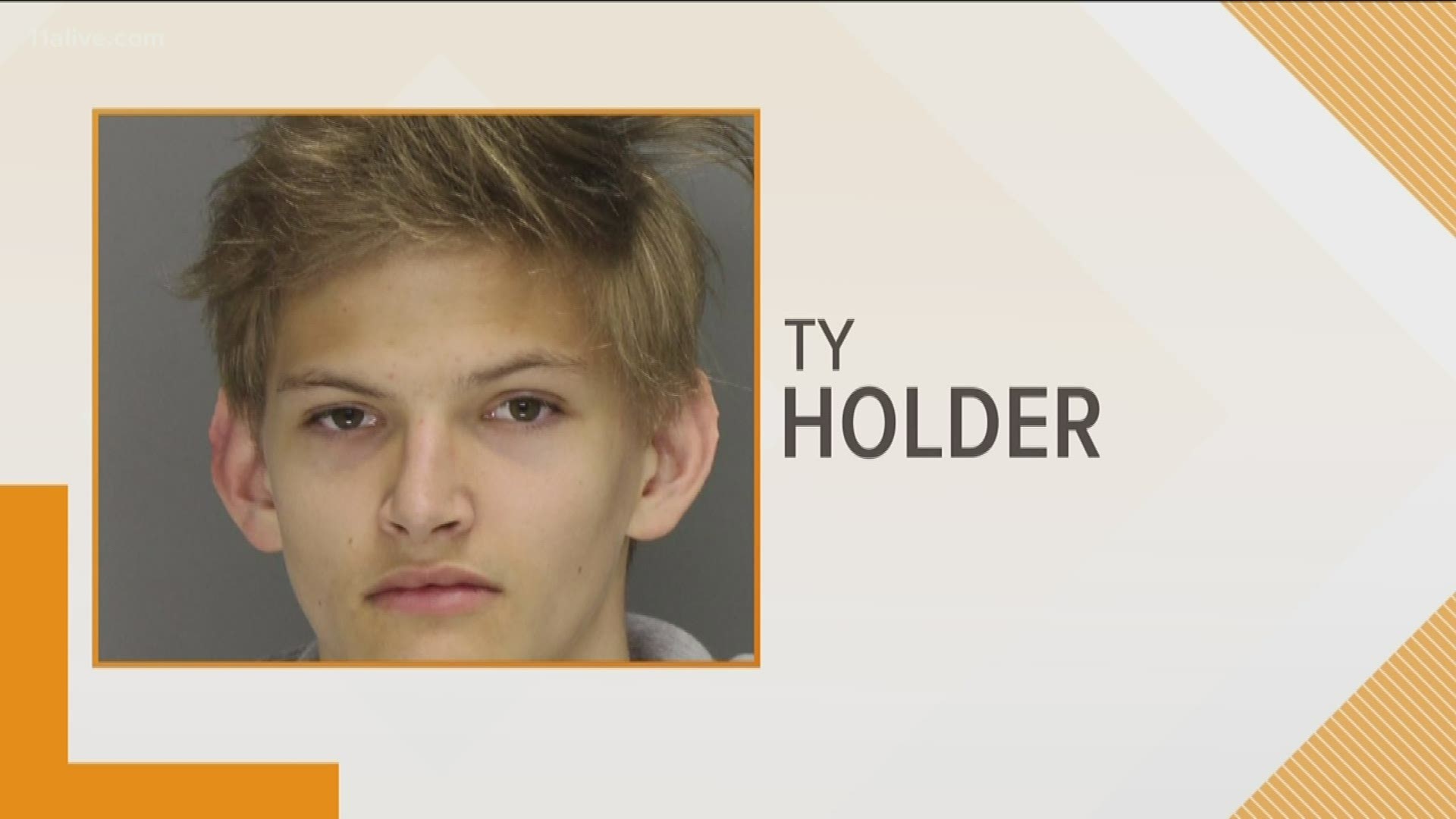 Ty Holder, 17, faces two felony charges for the attack and additional threats made against Walton High School.