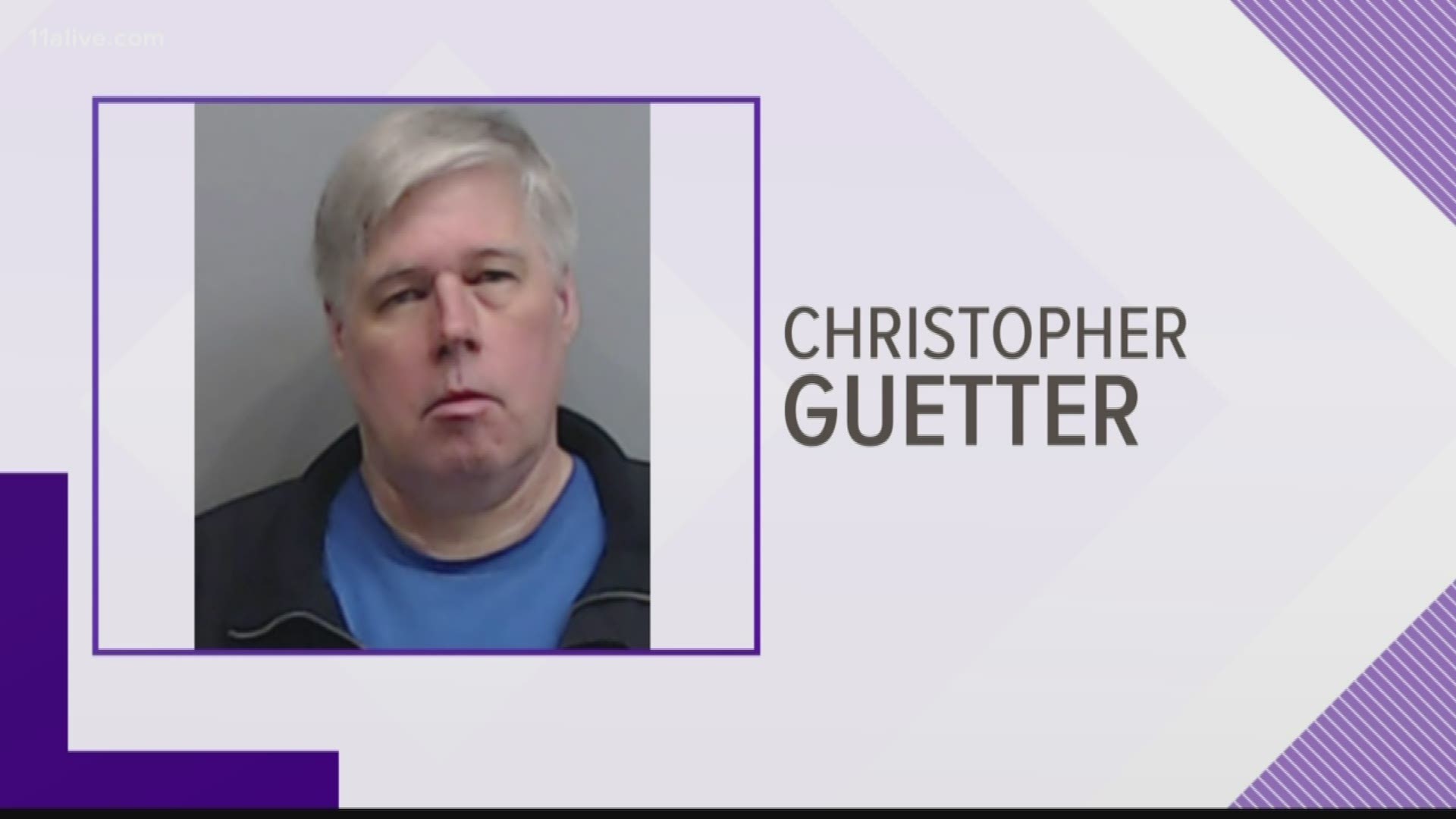 Christopher Guetter, of Jasper, Georgia, has now been charged with several counts.