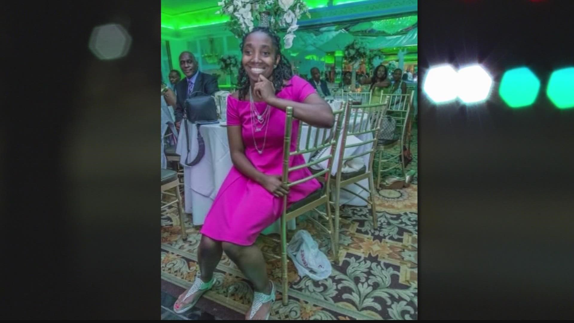 Kenya Smith was fatally struck Monday at 6:30 a.m. as she walked along Marbut Road near Lithonia Industrial Blvd.