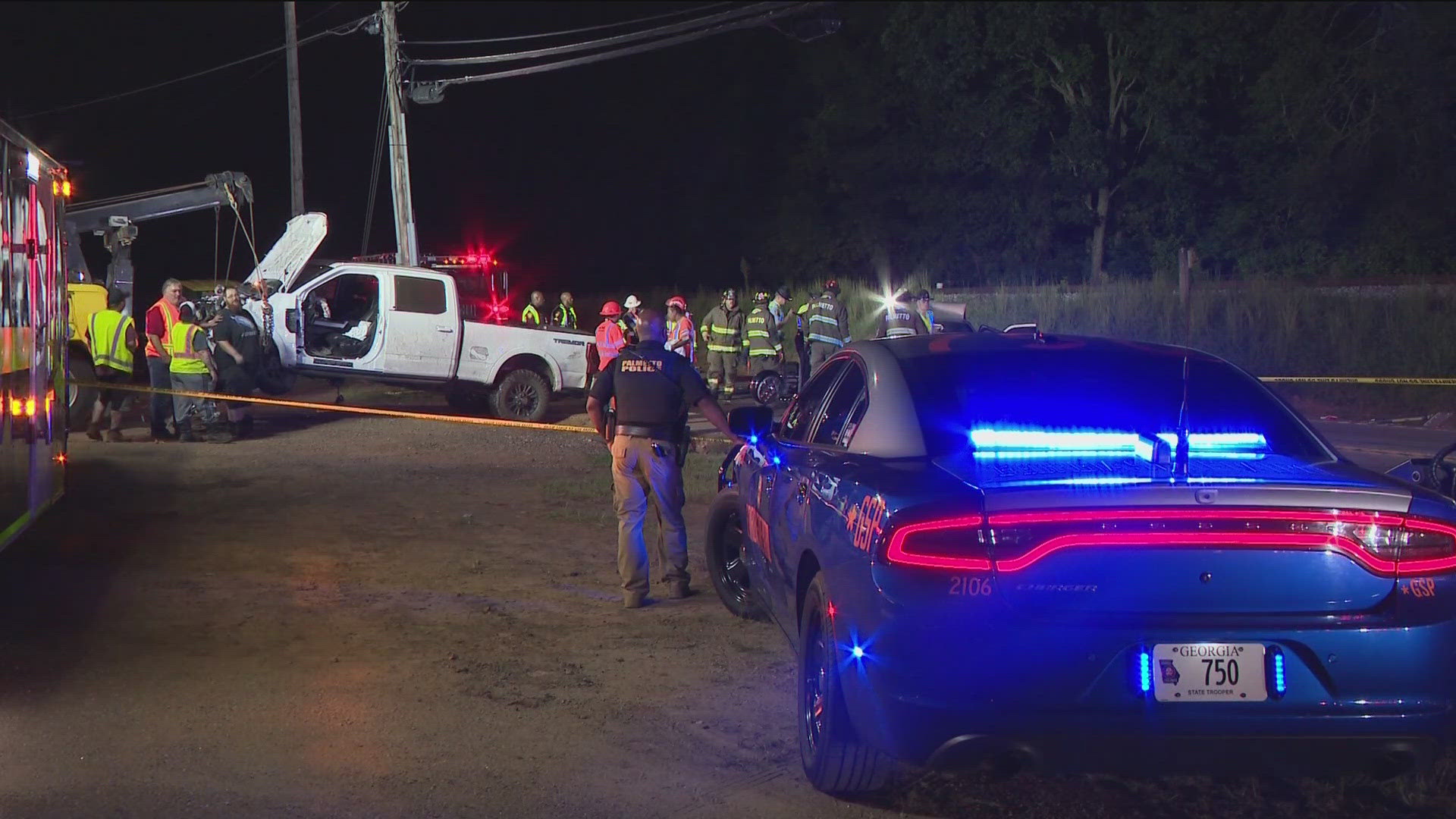 Palmetto Police and Fire are working to determine the cause of a deadly crash that killed one person late last night.