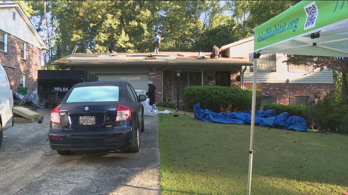 DeKalb Army veteran gifted new roof