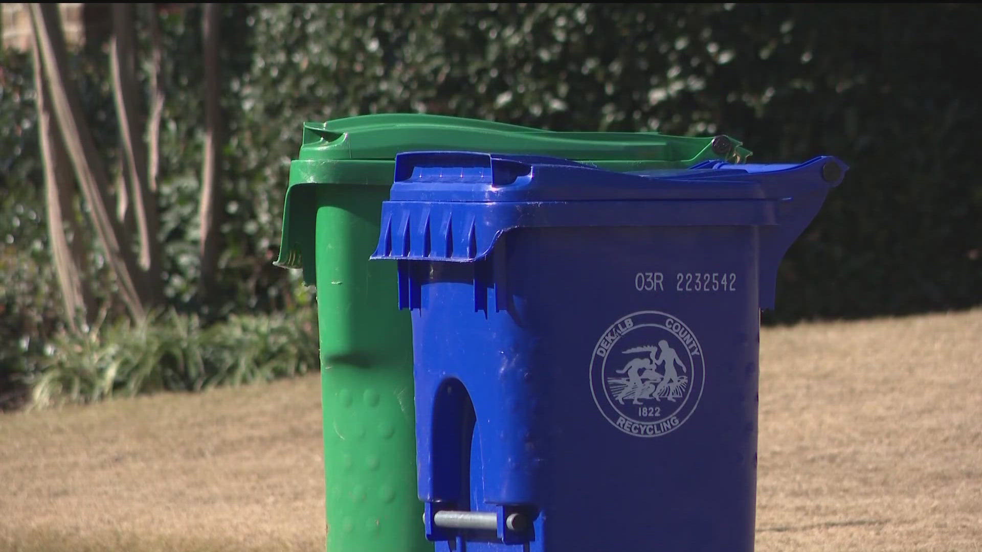 The audit found workers are often mixing trash with recyclables.