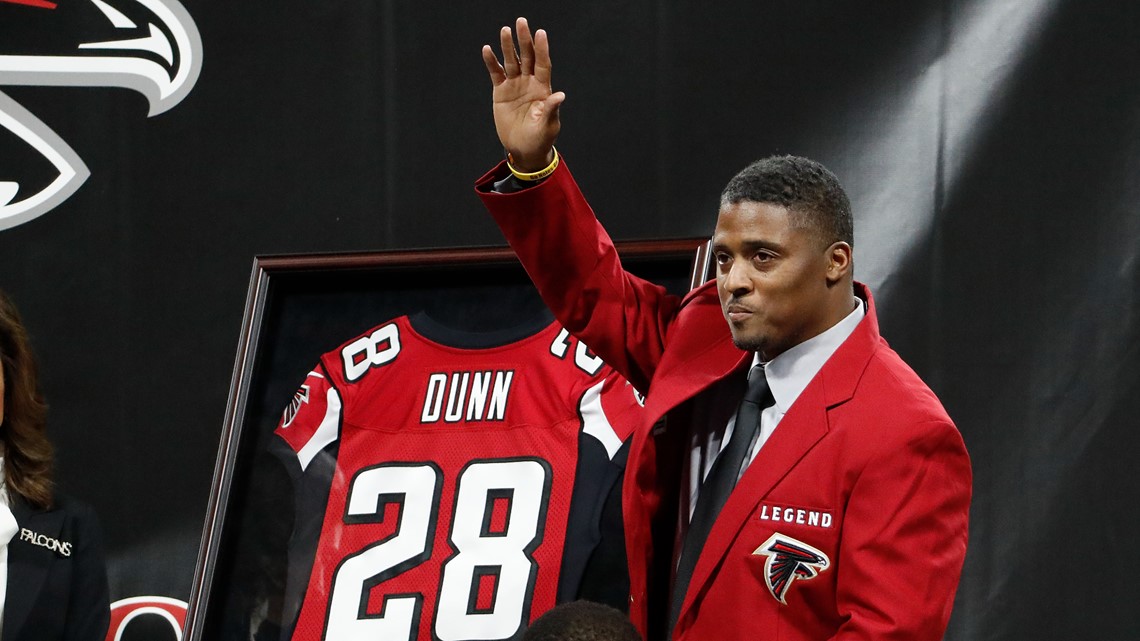 warrick dunn falcons jersey