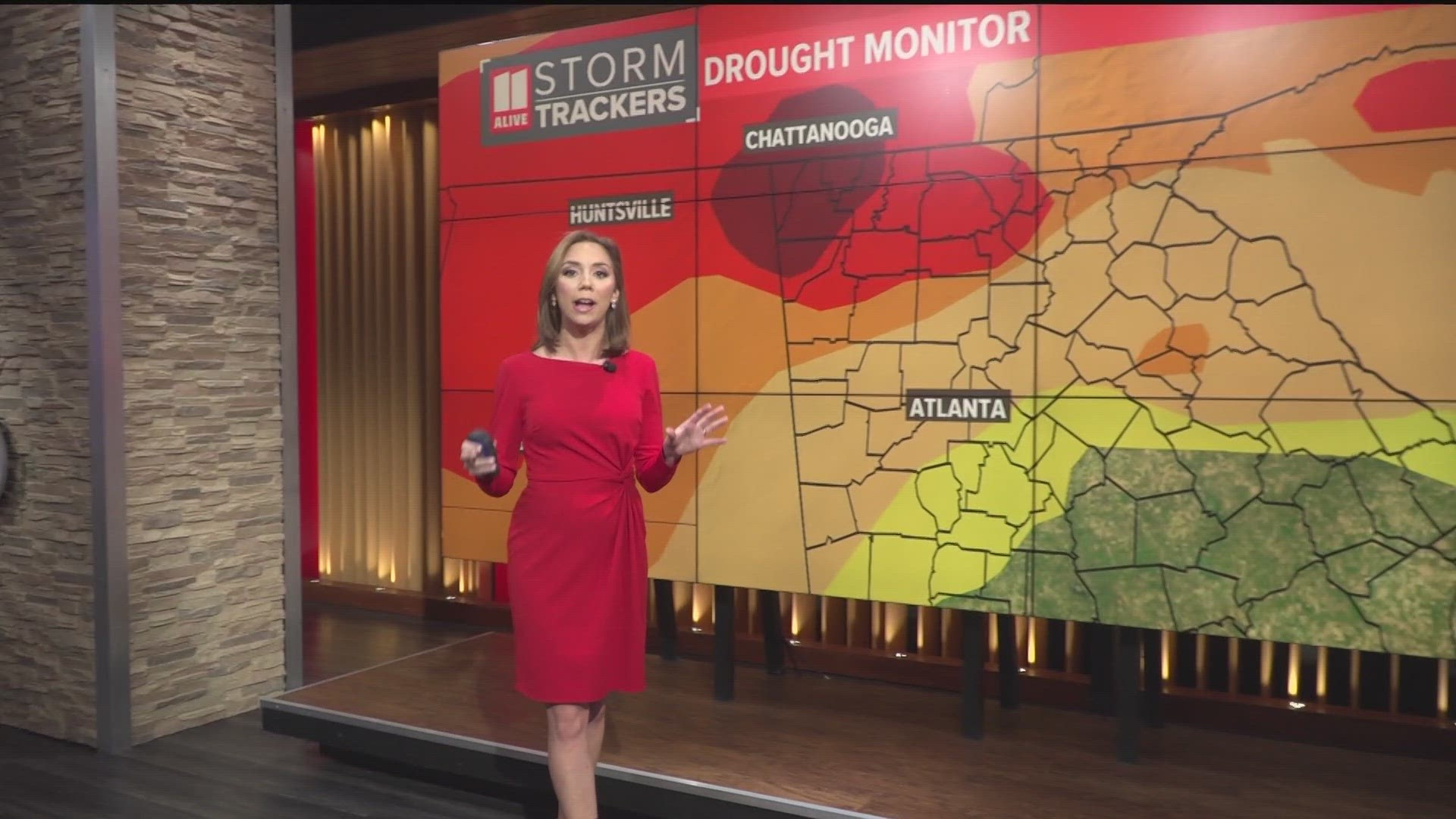 Some areas in northwest Georgia have received less than 1 inch of rain since Sept. 1.