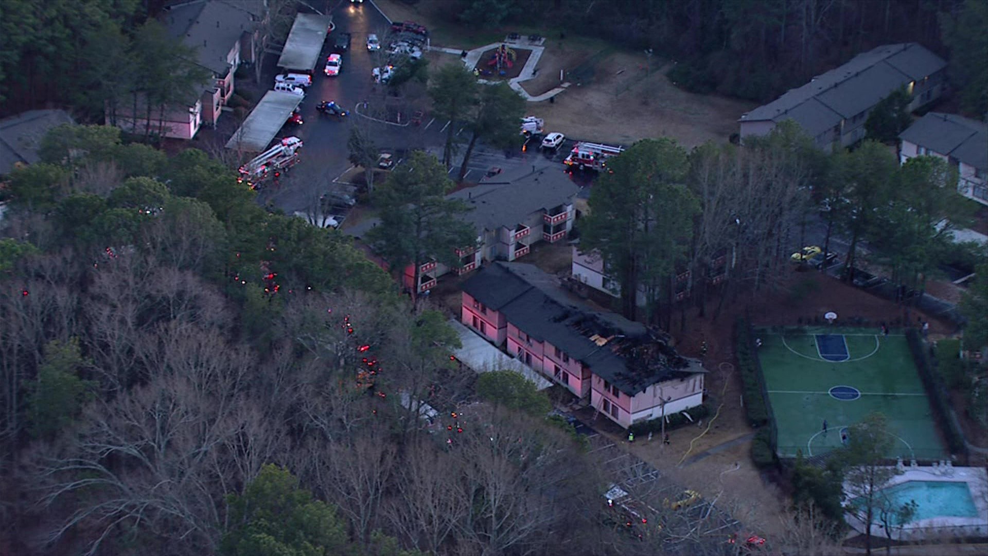 One injury, cause unknown in Sandy Springs apartment fire | 11alive.com