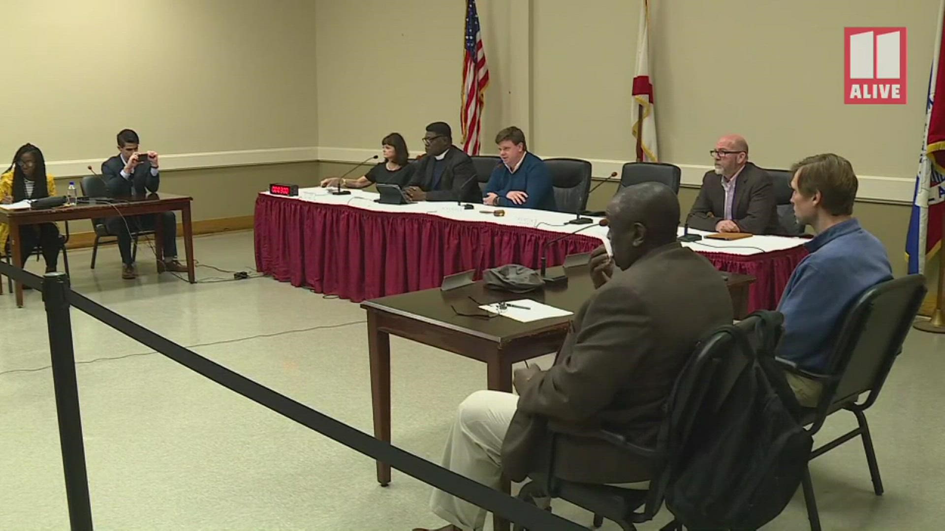 The city of Anniston held an emergency city council meeting on Sunday morning to discuss how to oppose the federal decision to bring coronavirus patients to the city