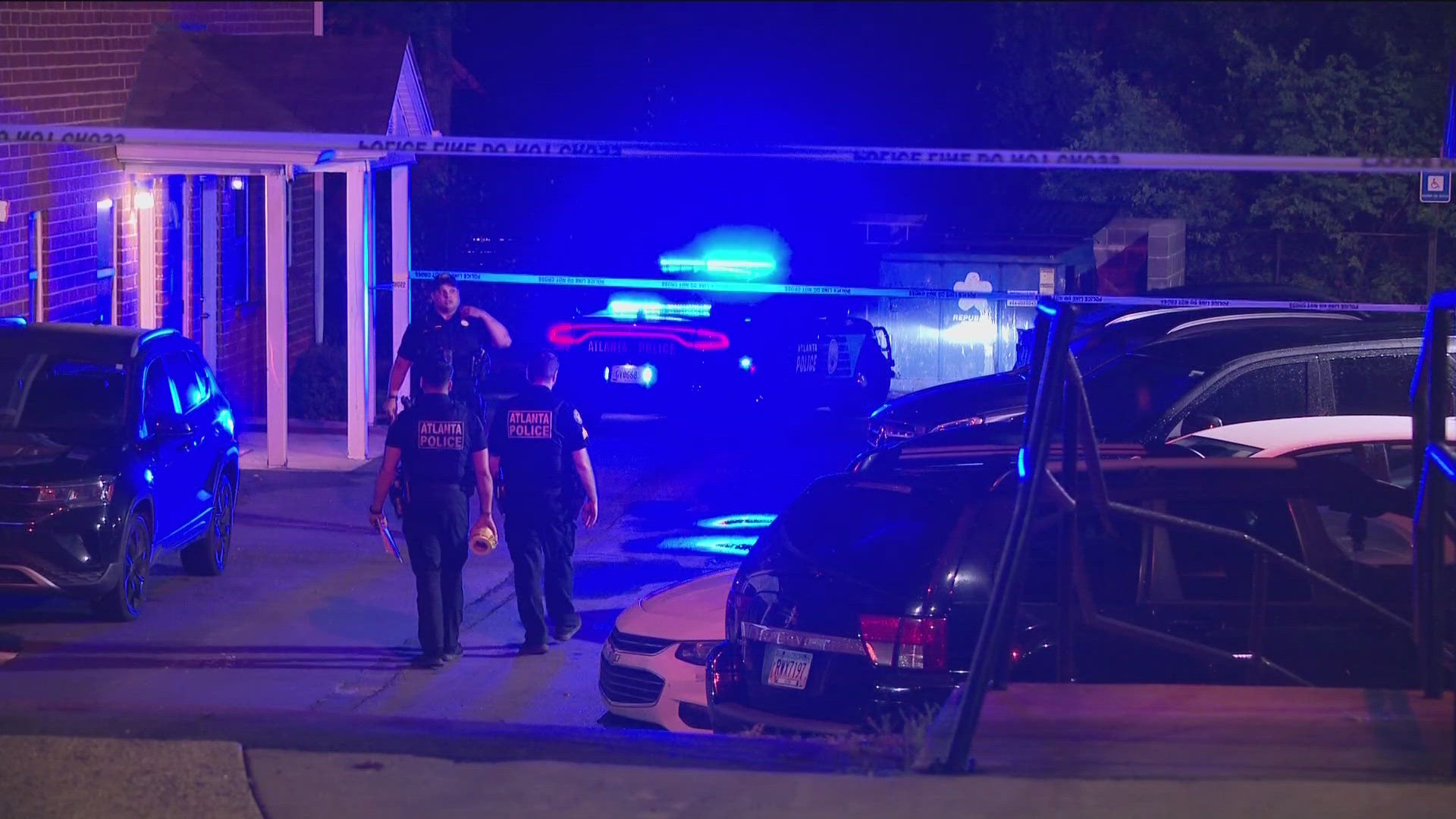 He was alert, conscious and breathing, police said, when he was taken to the hospital.