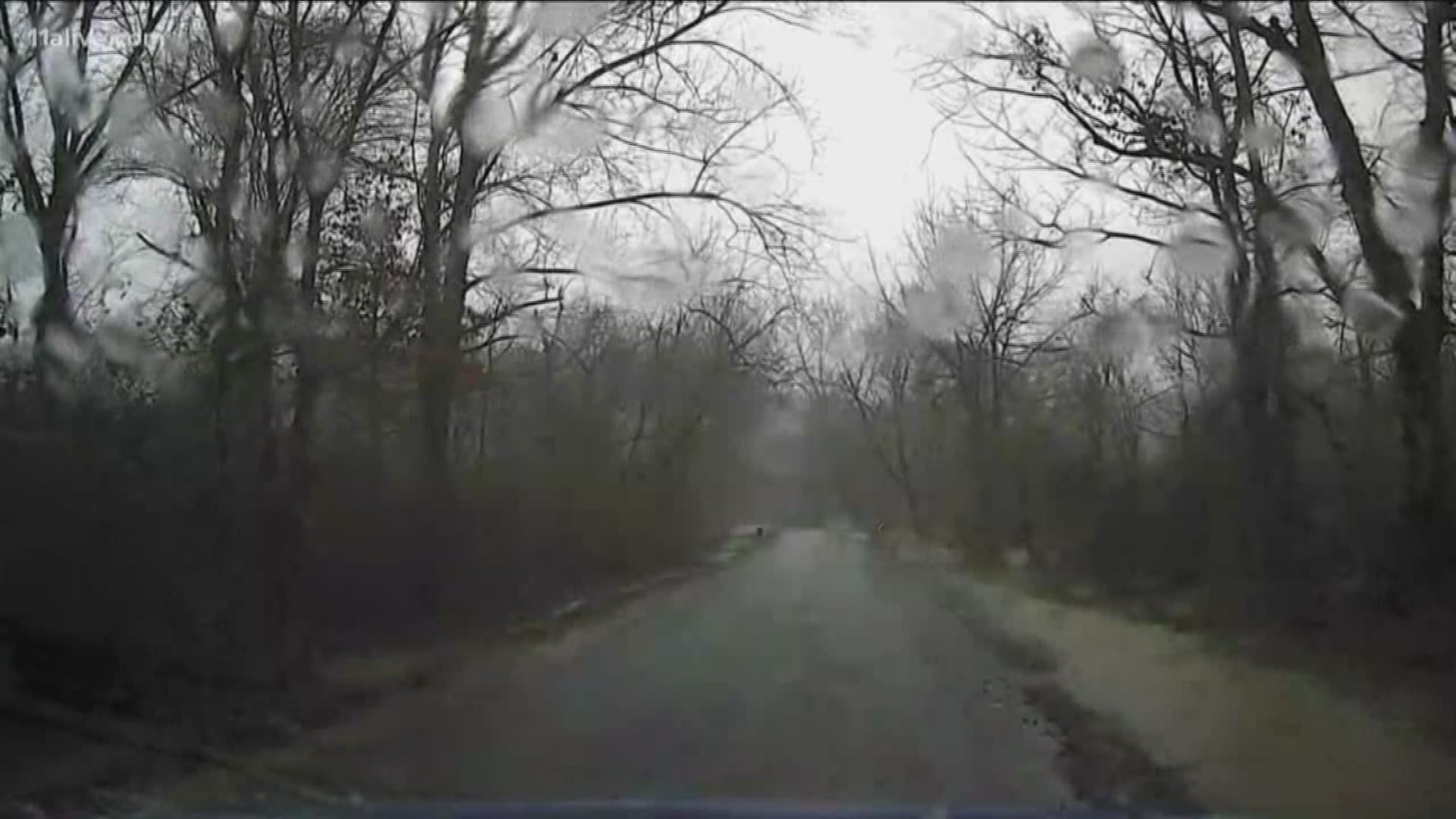 Strong thunderstorms and heavy rains move across much of north Georgia in waves all day long.