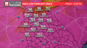 Atlanta could have record heat Friday