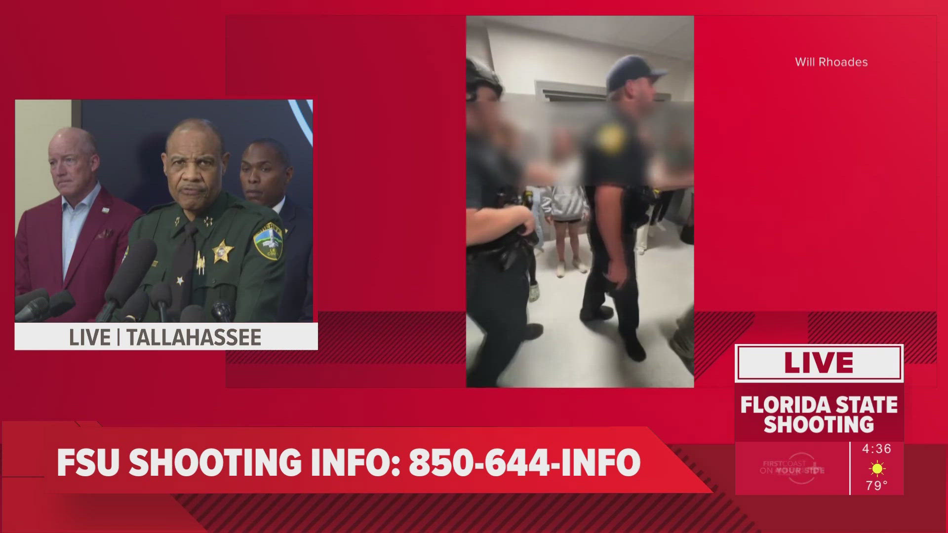 Shooter identified as the 20-year-old son of a Leon County Sheriff deputy who has been with the office for nearly 20 years, officials said. 