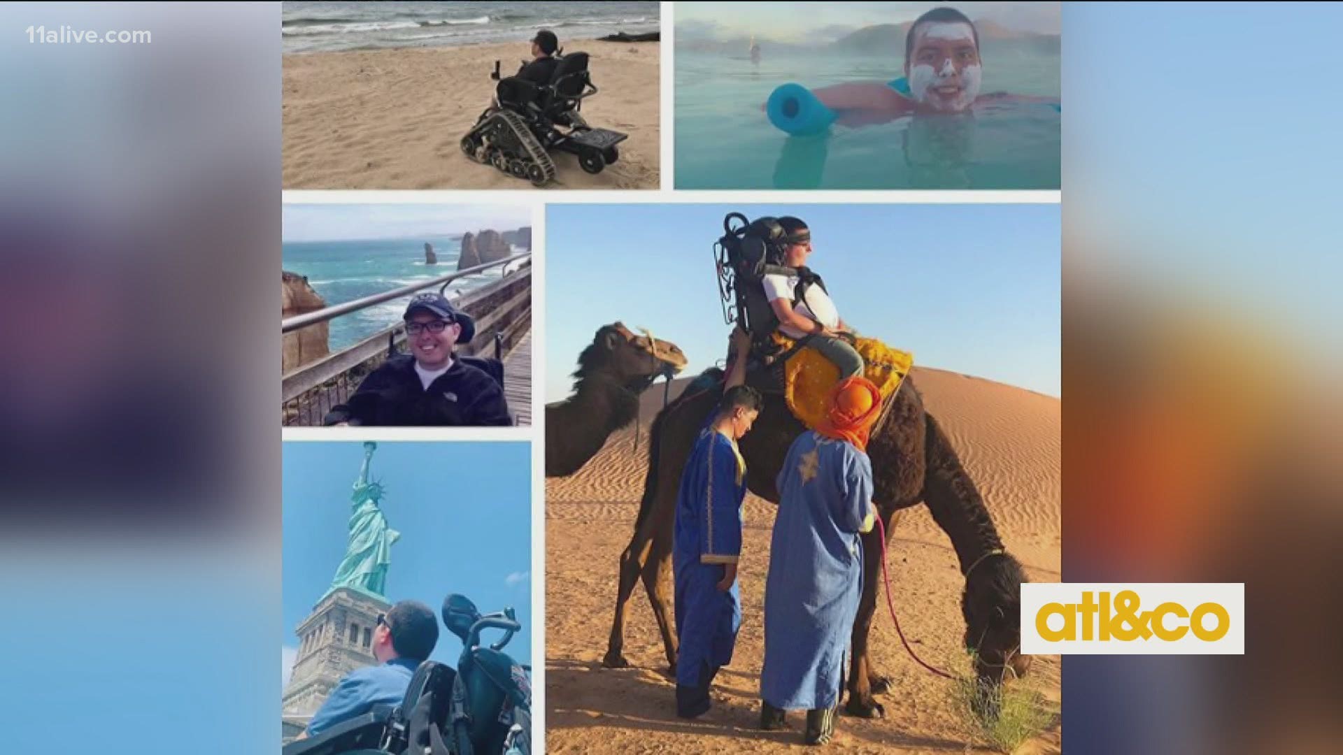 What an inspiring adventurer! Cory Lee has traveled to all 7 continents, likely the first for a powered wheelchair user.