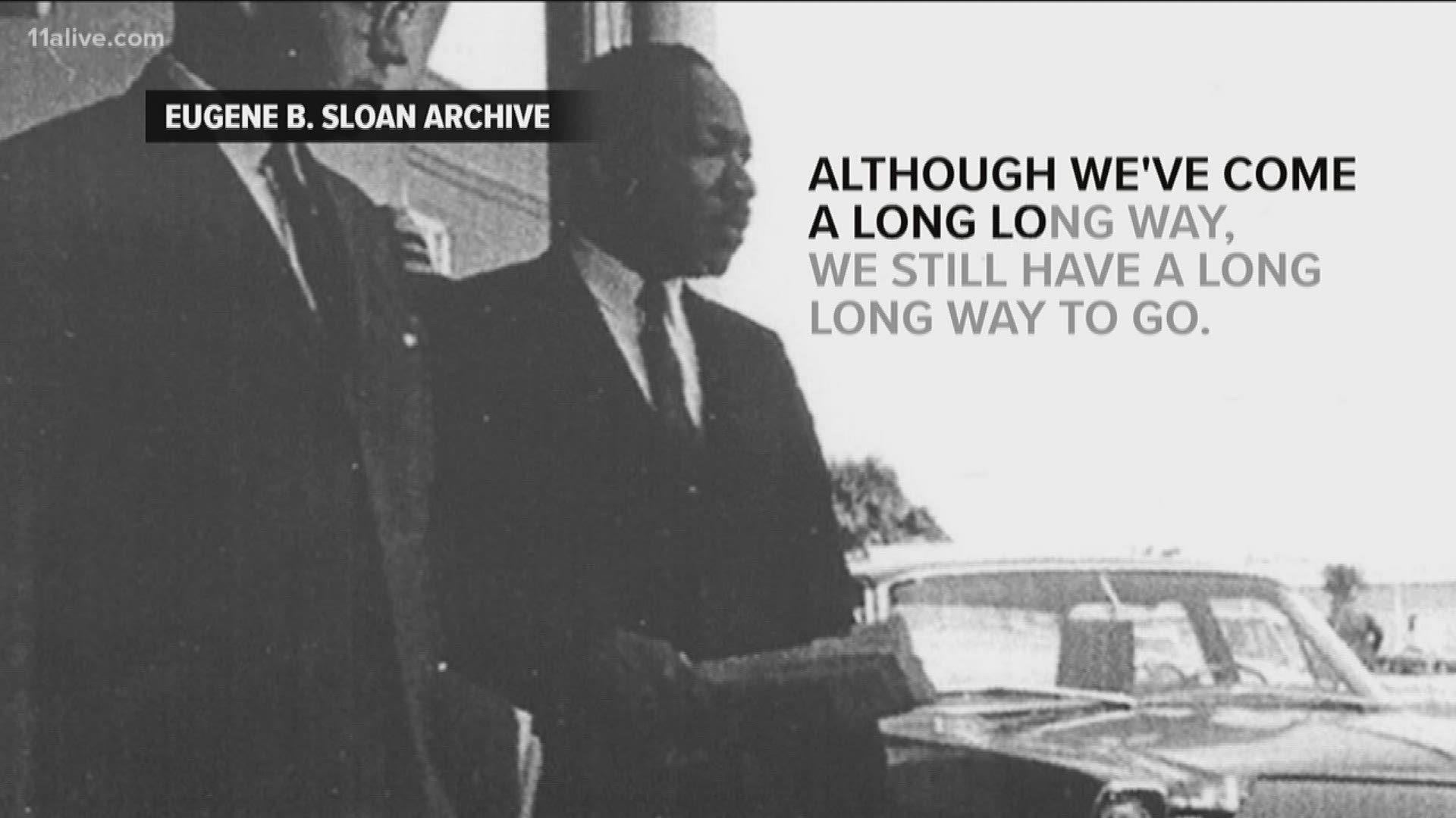 The recording is part of Reporter Eugene B. Sloan's Civil Rights Collection.