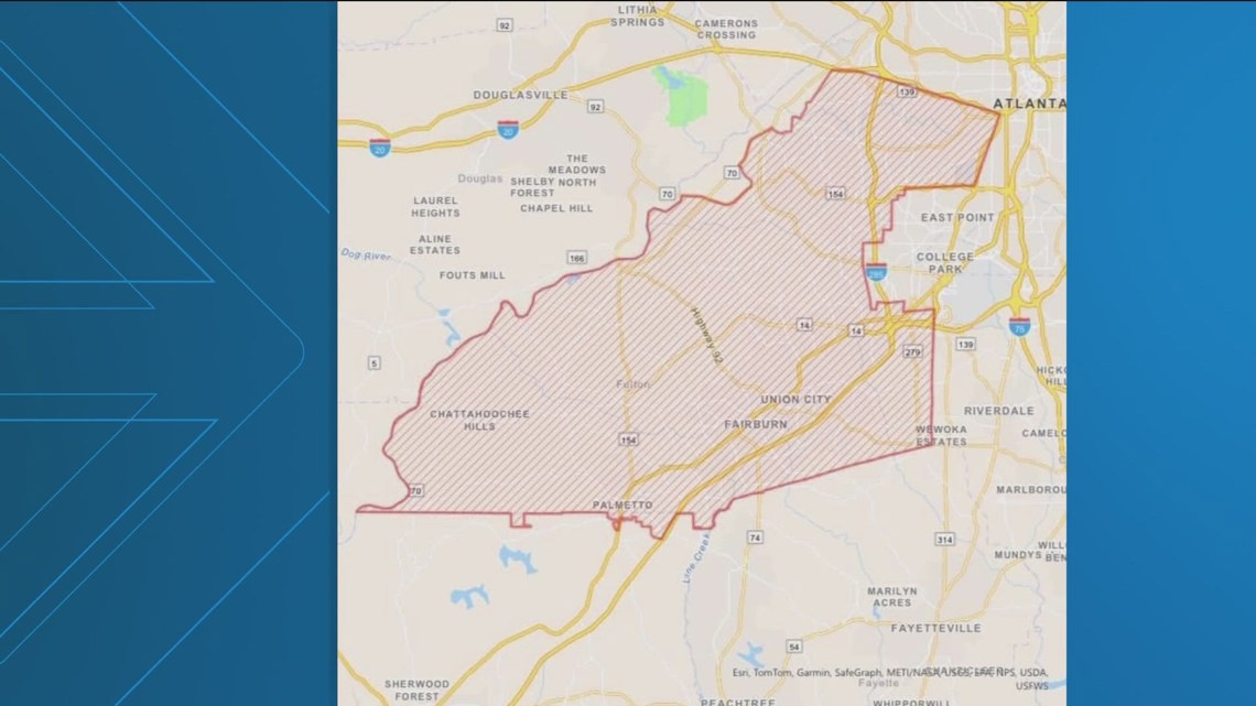 Boil water advisory in effect for parts of Atlanta, south Fulton County