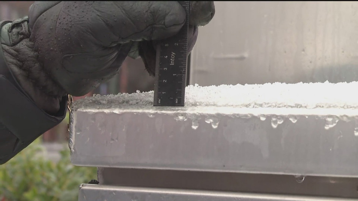 Freezing rain, ice accumulation continue in Athens as winter storm impacts Georgia