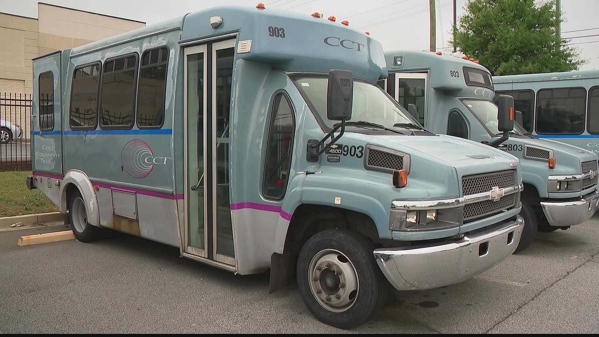 With only five of 30 paratransit vehicles in service, Cobb County is working to reverse service breakdowns by adding leased and borrowed vehicles to the fleet.