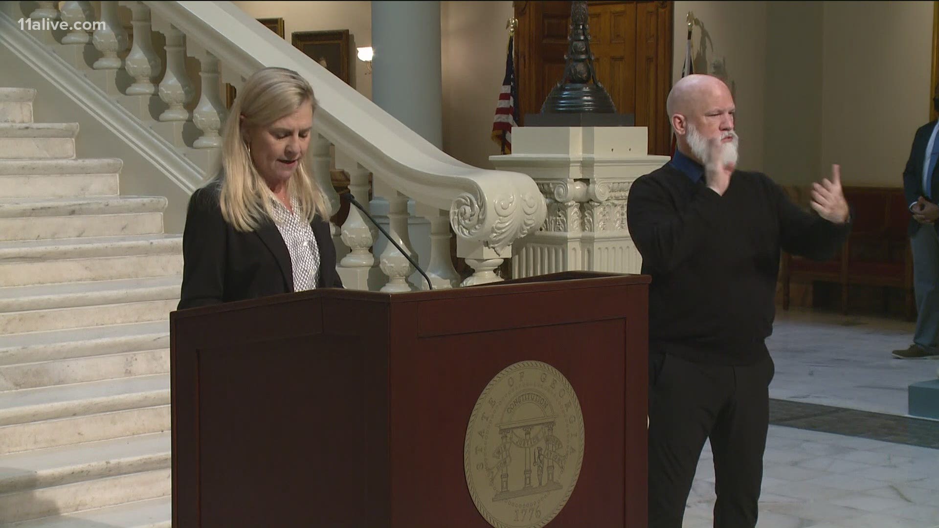 The announcement was made this morning at the State Capitol.