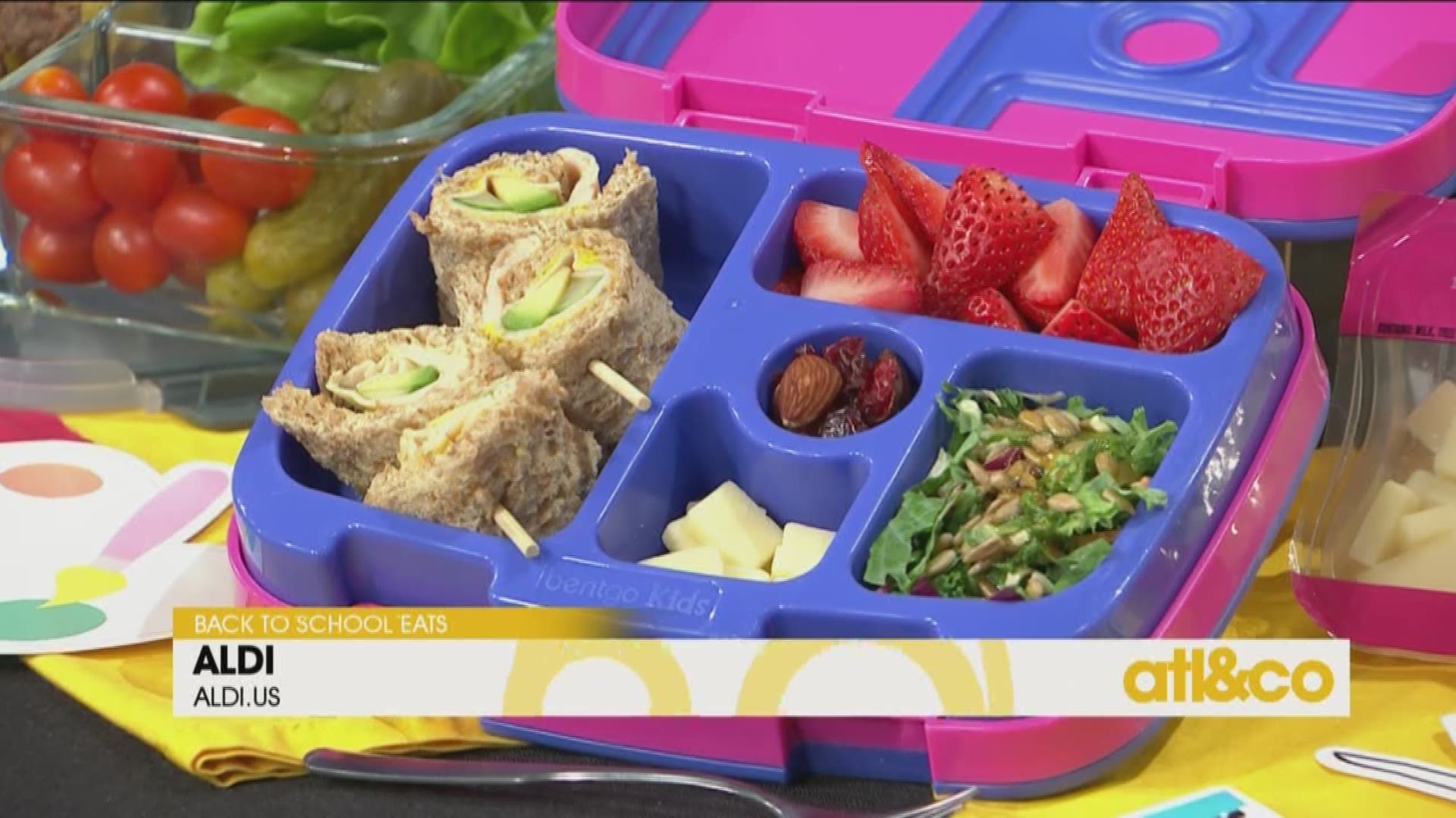 Holley Grainger shares fresh and healthy options for our kids from ALDI.