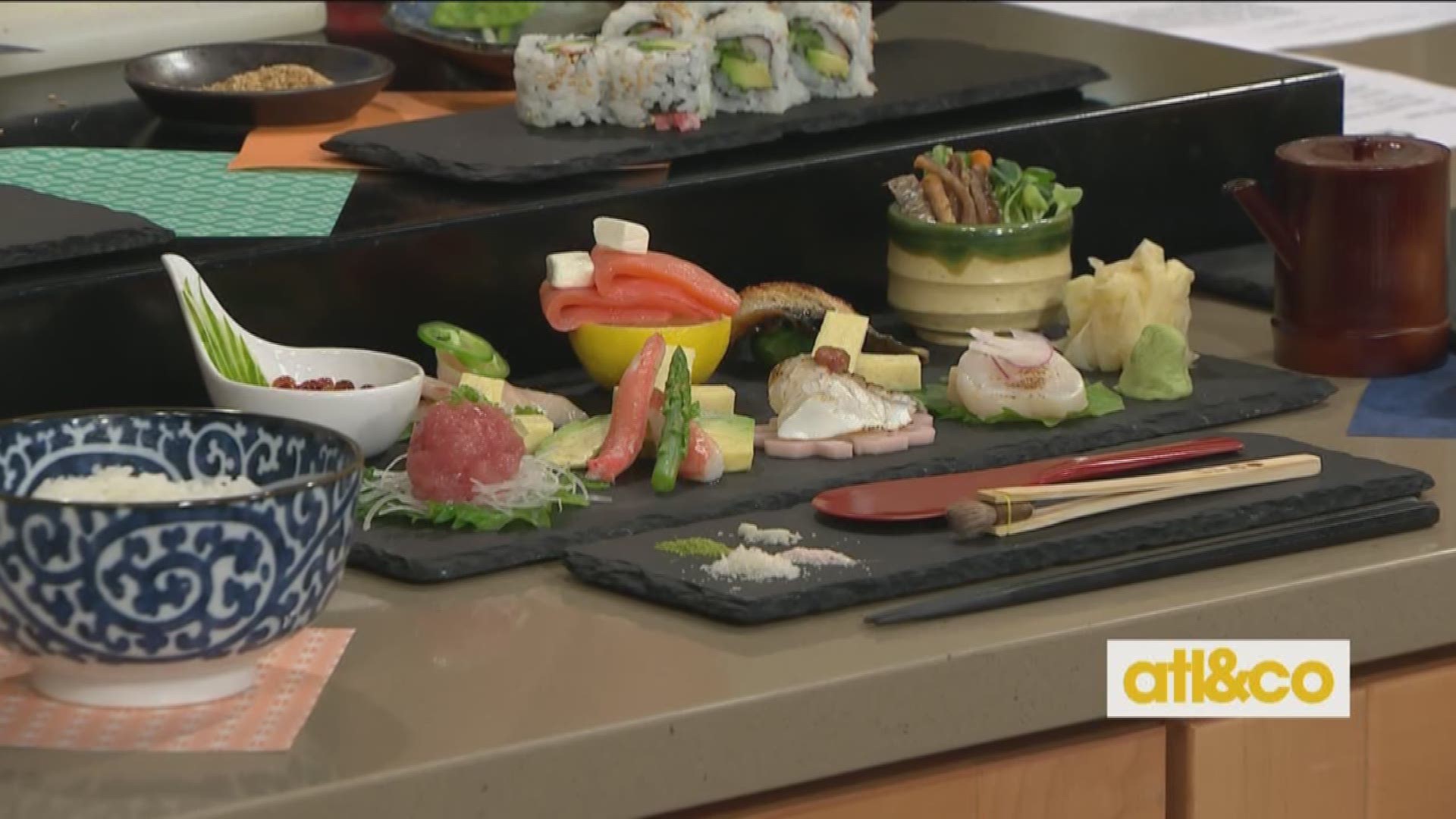 Celebrating International Sushi Day with Nakato Japanese Restaurant on 'Atlanta & Company'