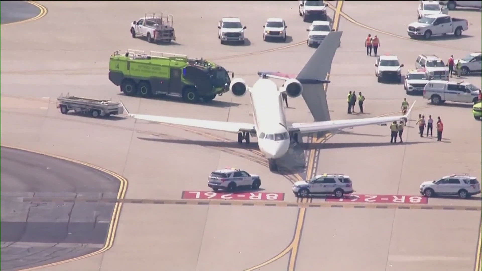 Here's what we know from airport officials.