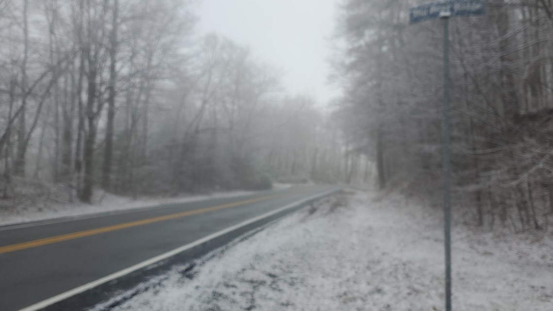 Snow in north on January 31