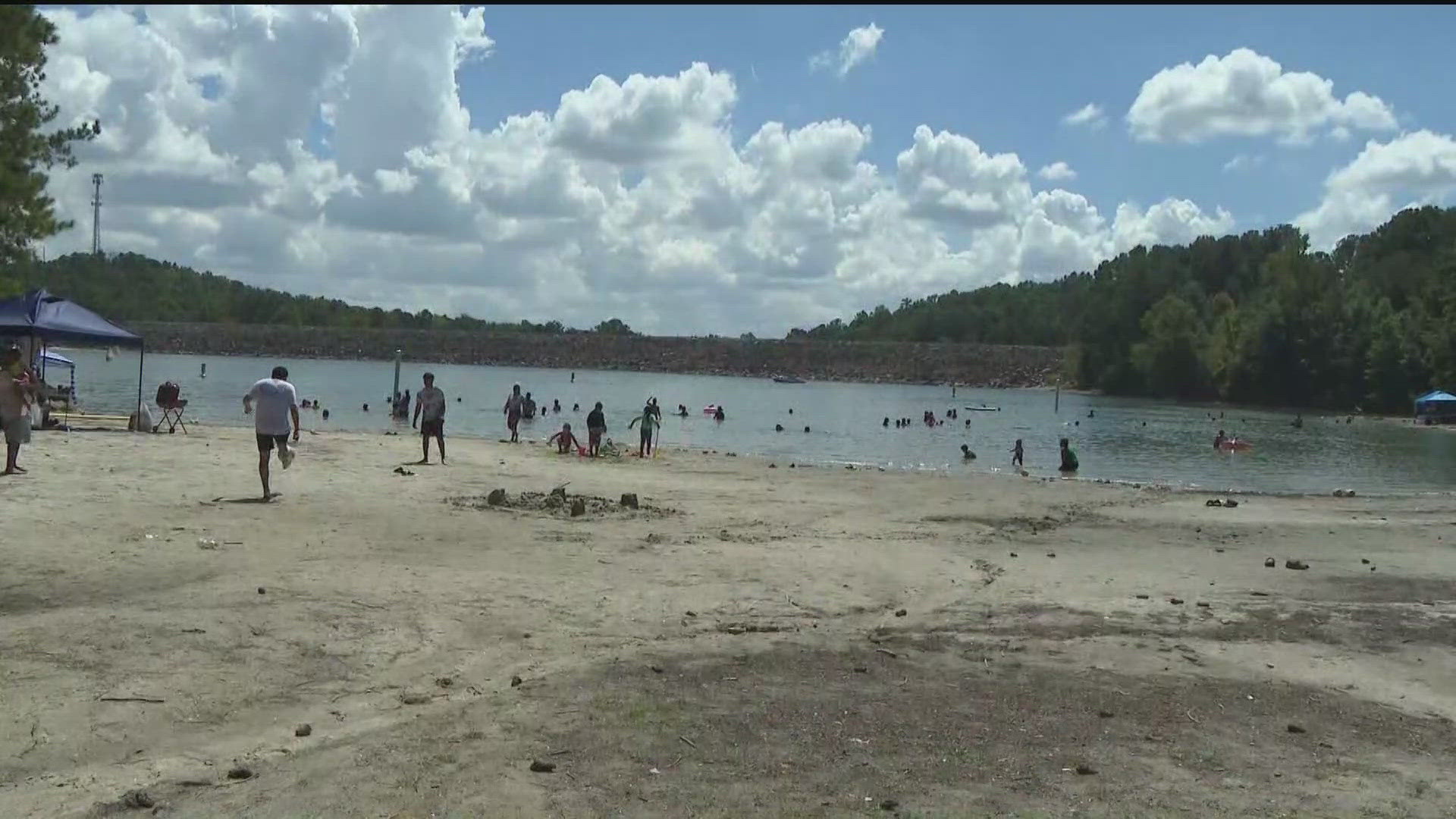 Labor Day is often considered the unofficial end to the summer. Here's how people celebrated the holiday at Lake Lanier on Monday.