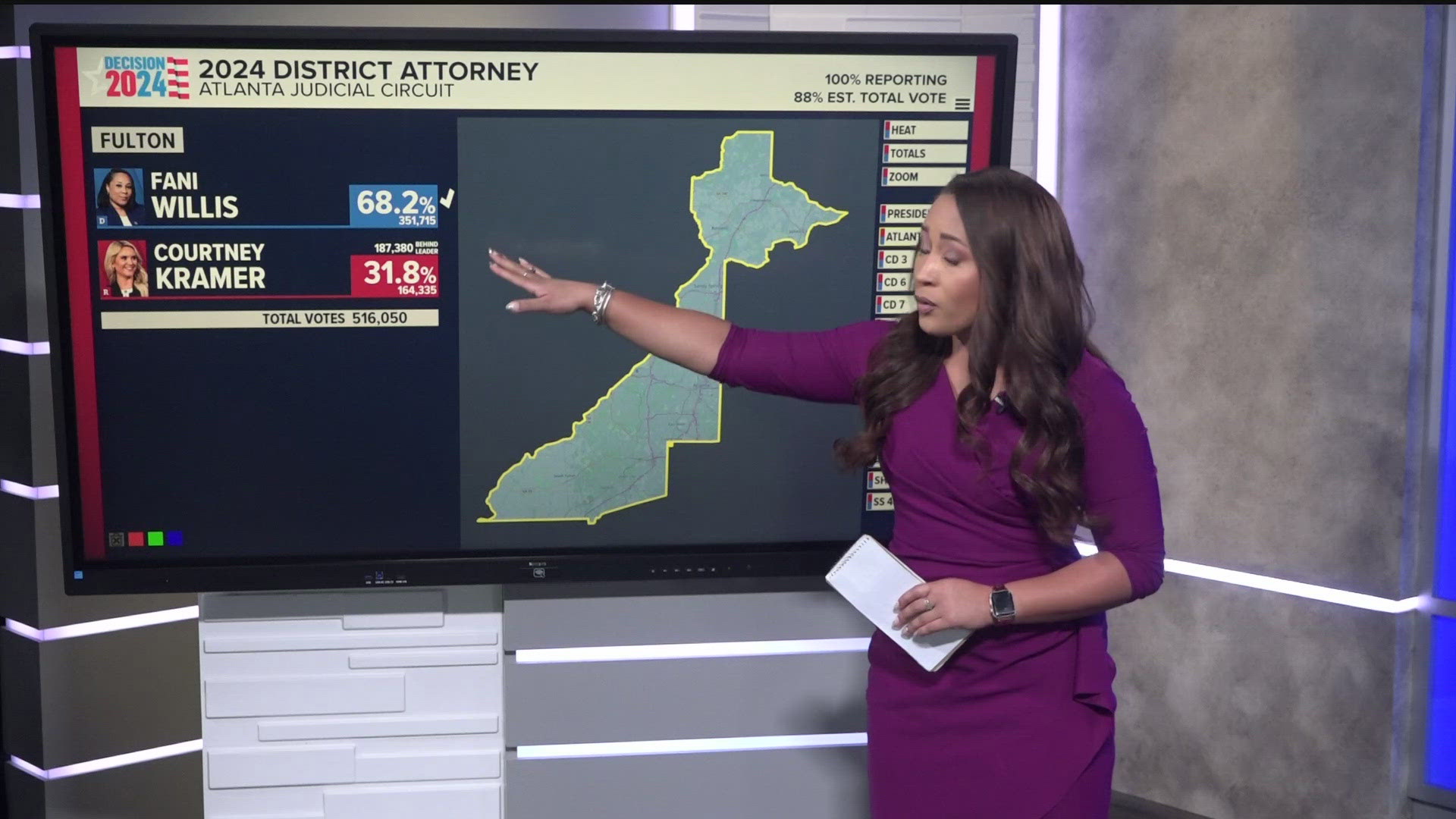 Here are the latest updates on local races in Georgia. 